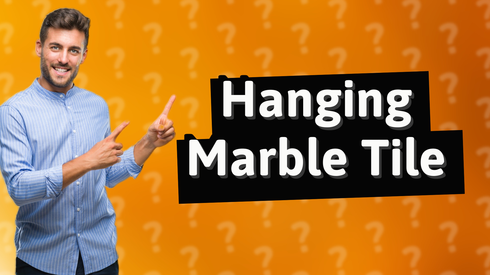 Hanging Marble Tile