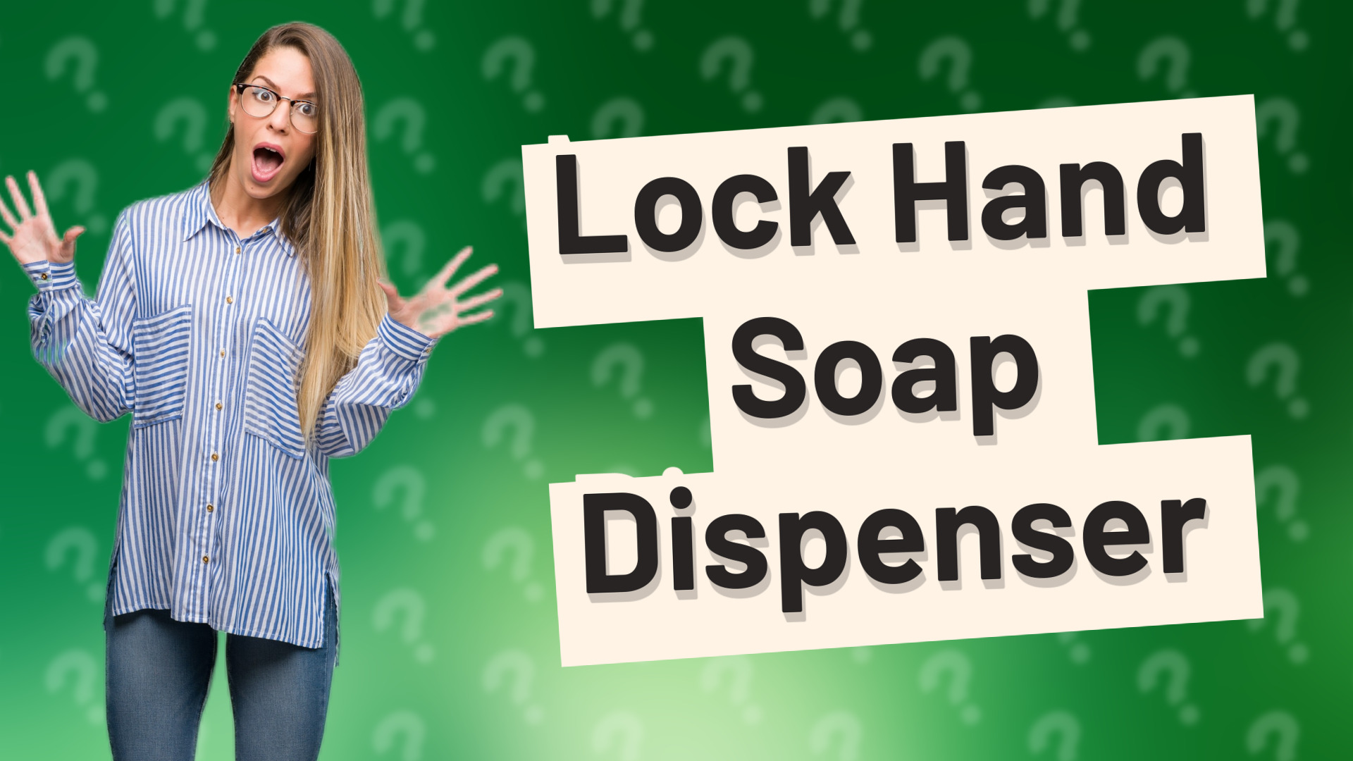Lock Hand Soap Dispenser