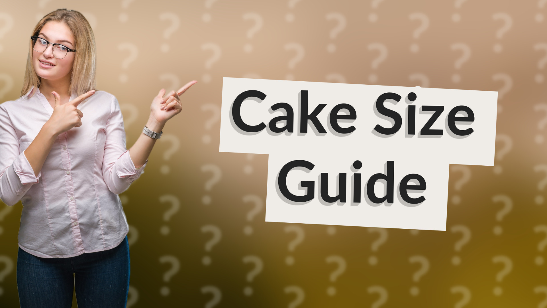 Cake Size Guide