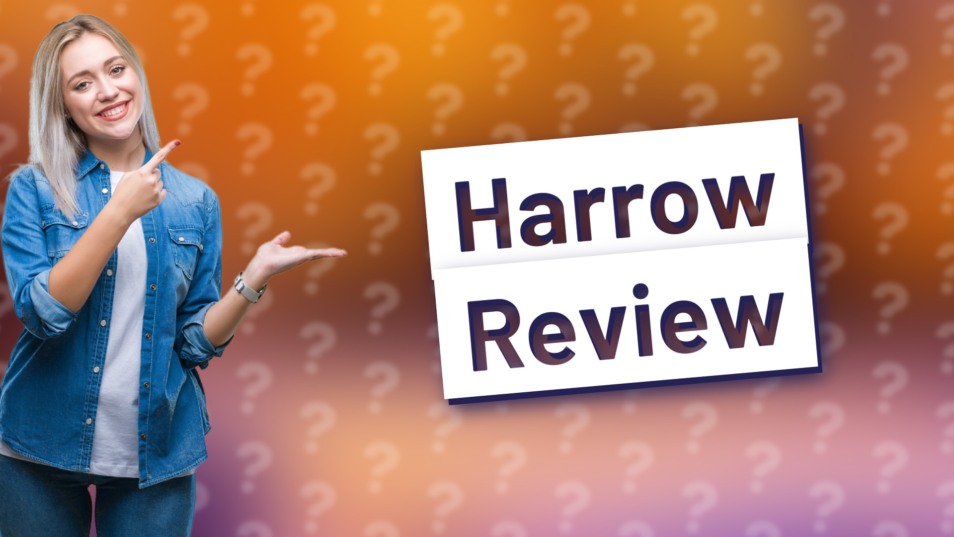 Harrow Review
