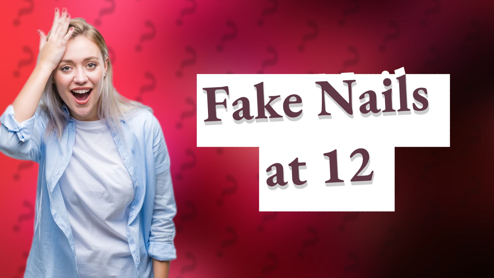 Fake Nails at 12