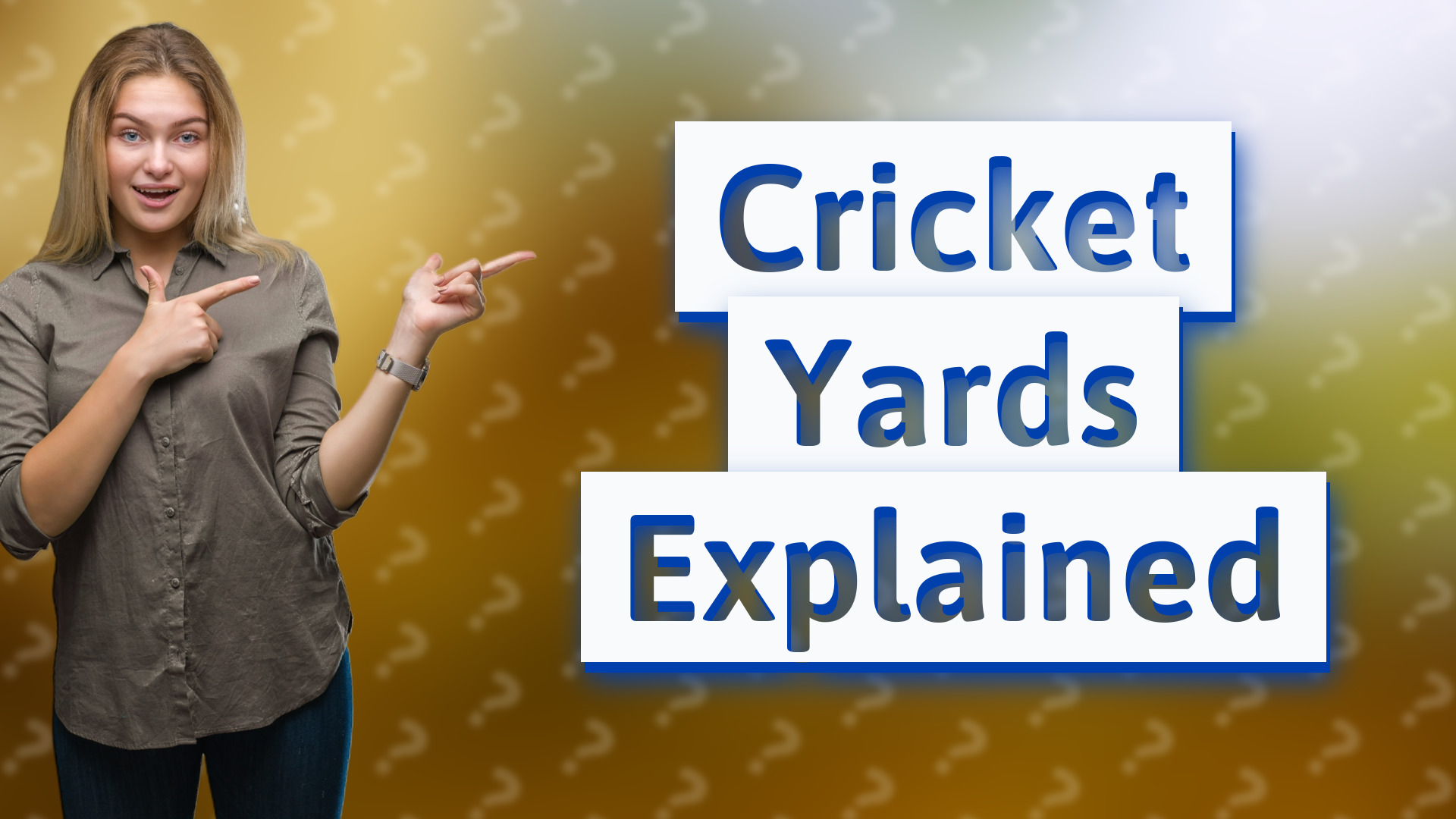 Cricket Yards Explained