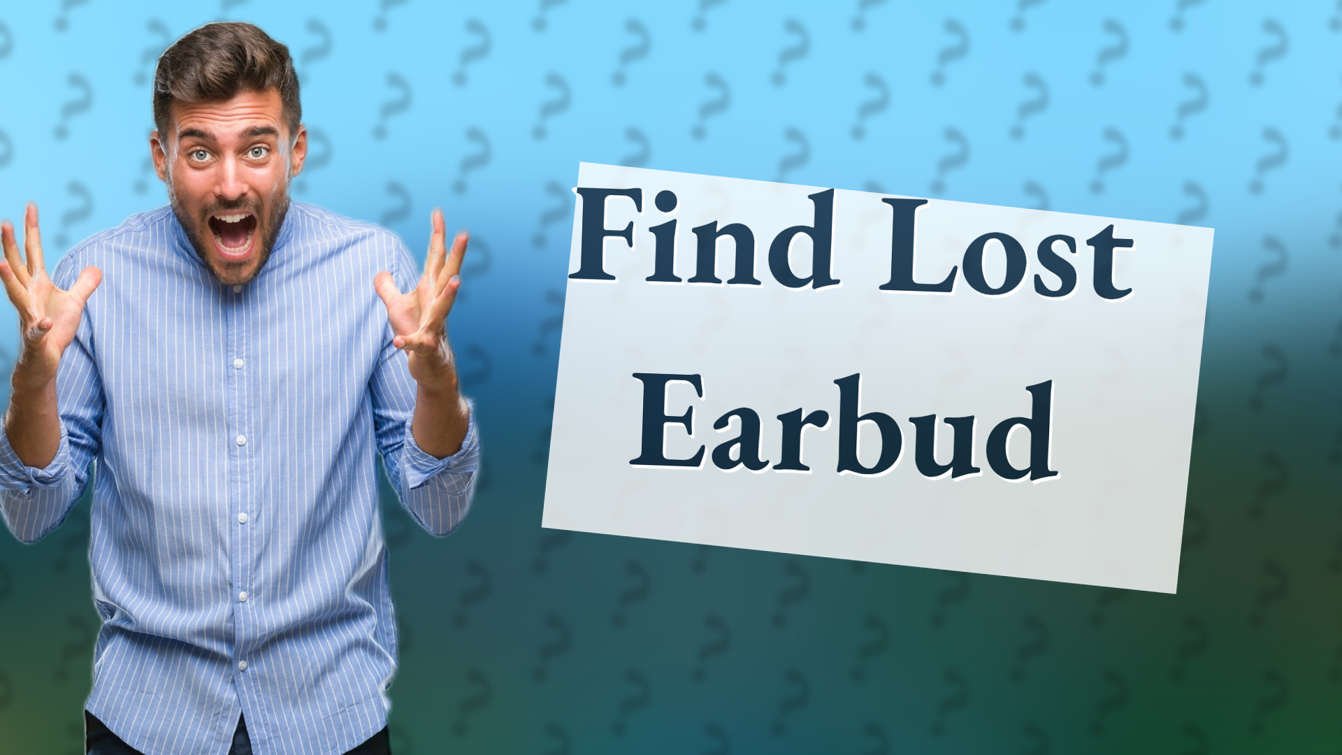 Find Lost Earbud