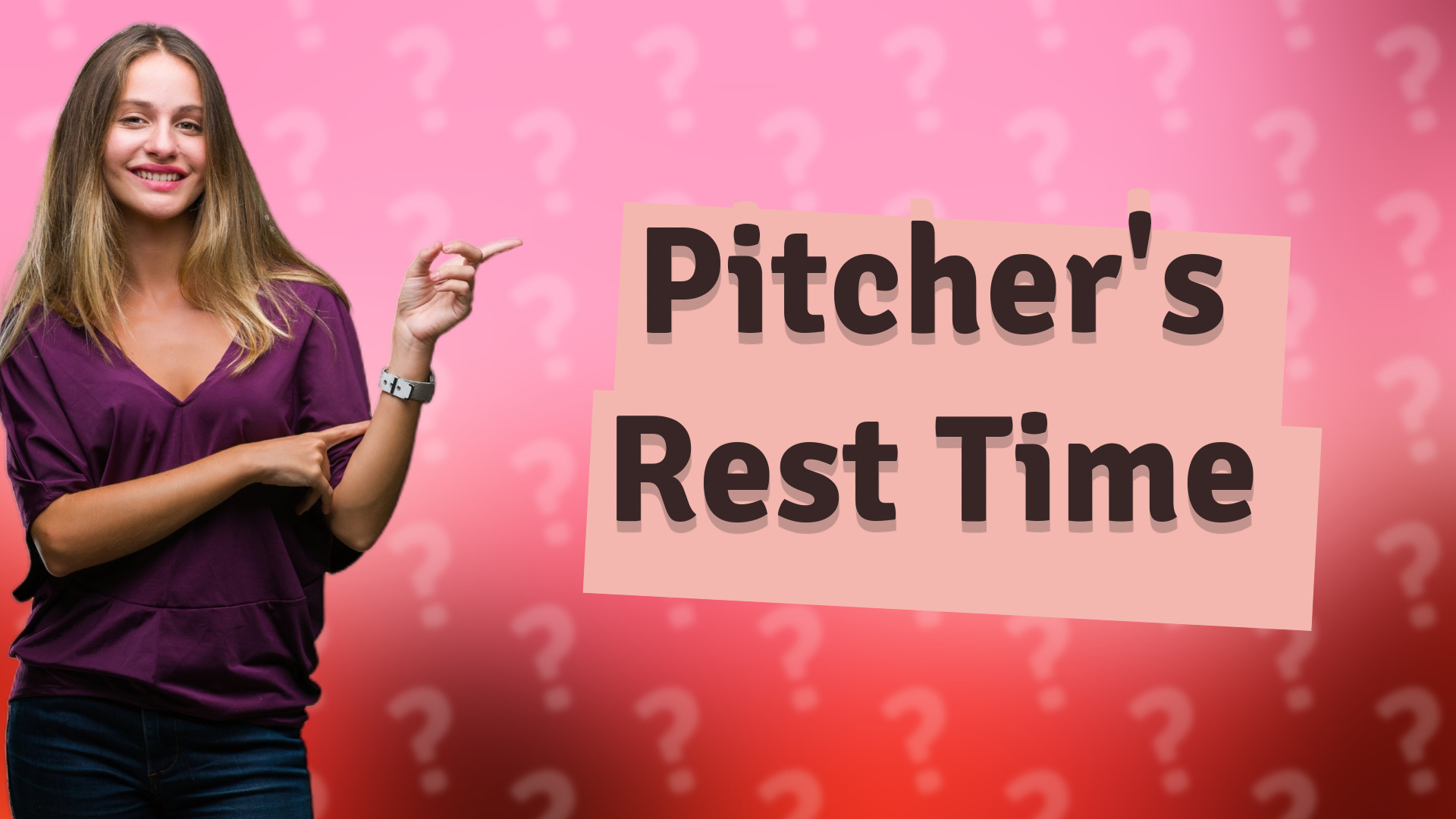 Pitcher's Rest Time