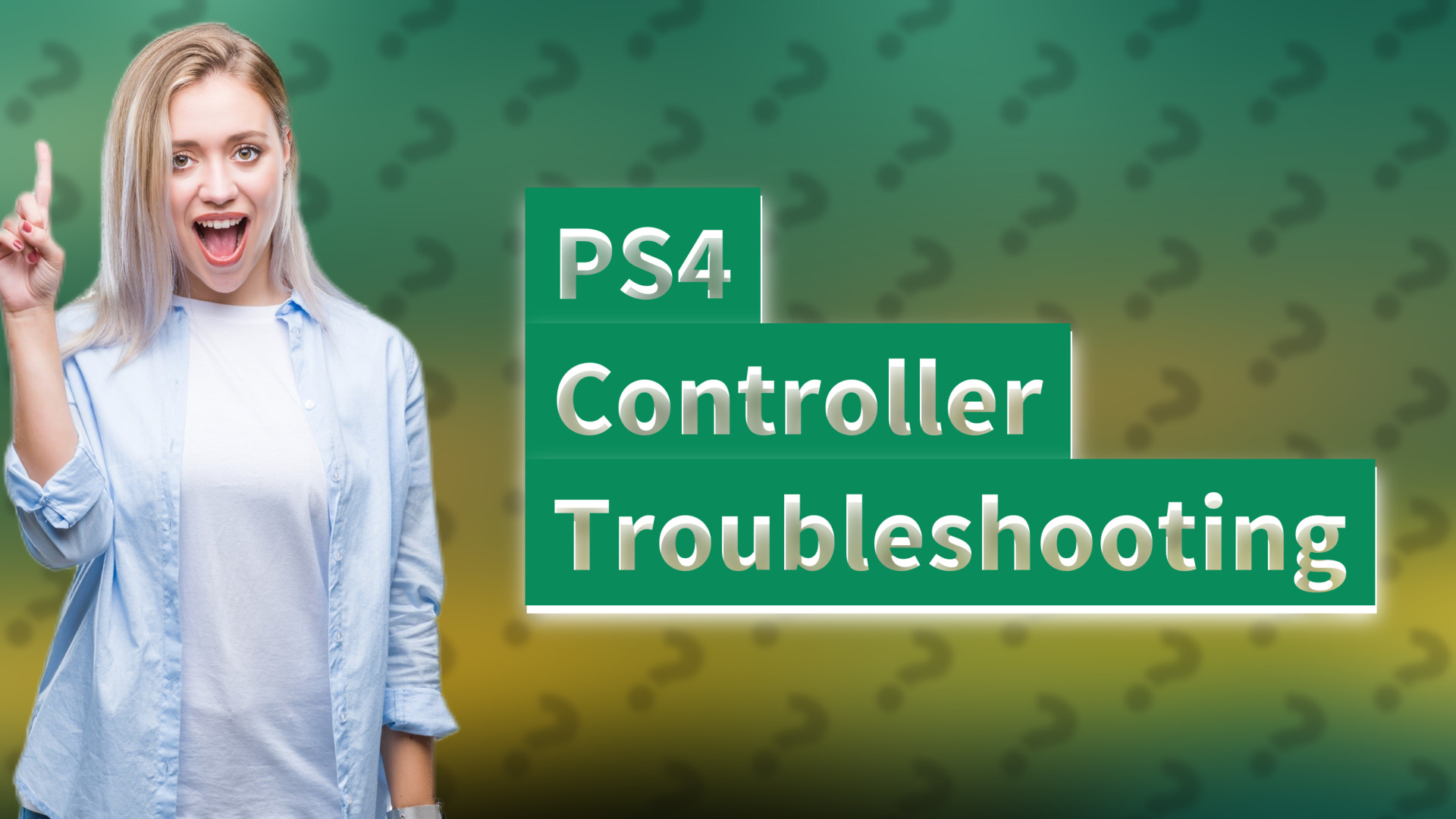 PS4 Controller Troubleshooting