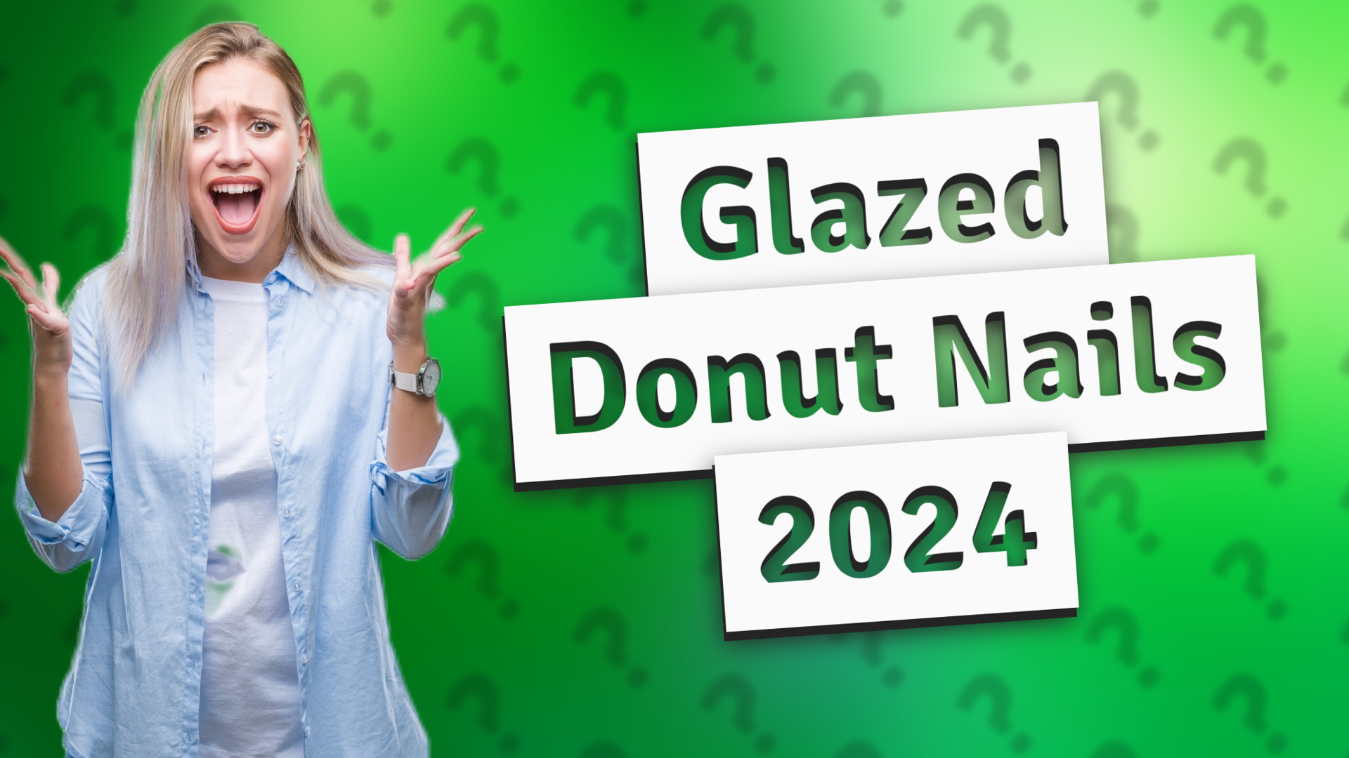 Glazed Donut Nails 2024