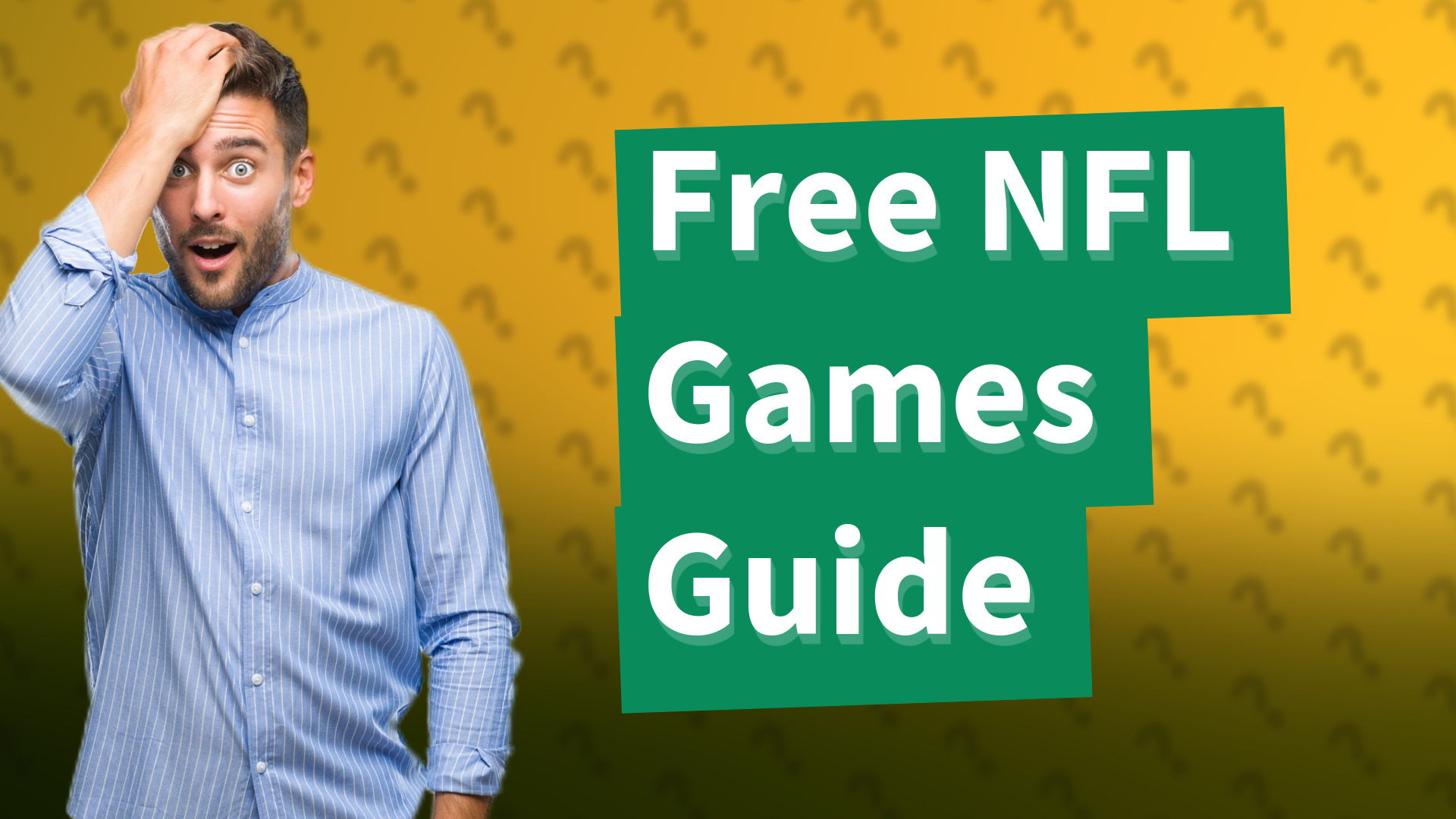 Free NFL Games Guide