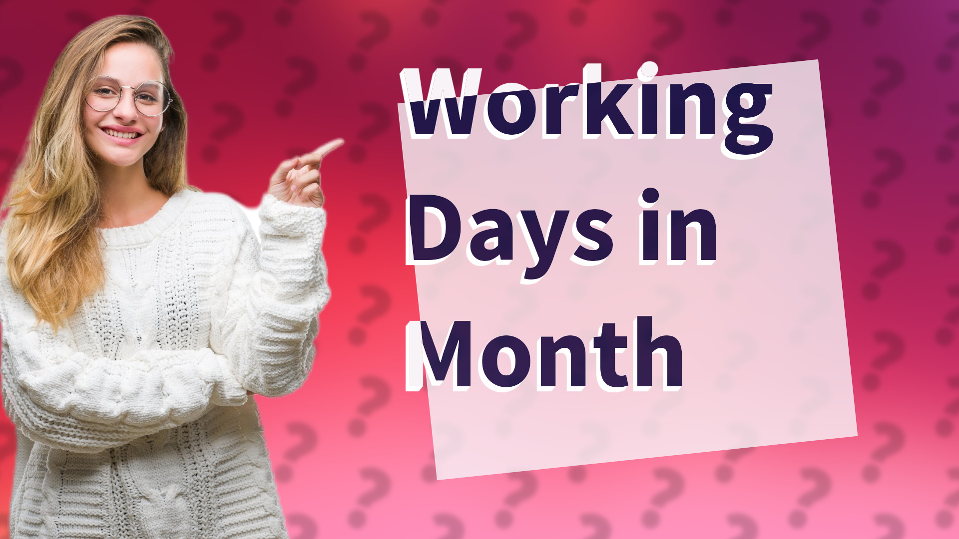 Working Days in Month