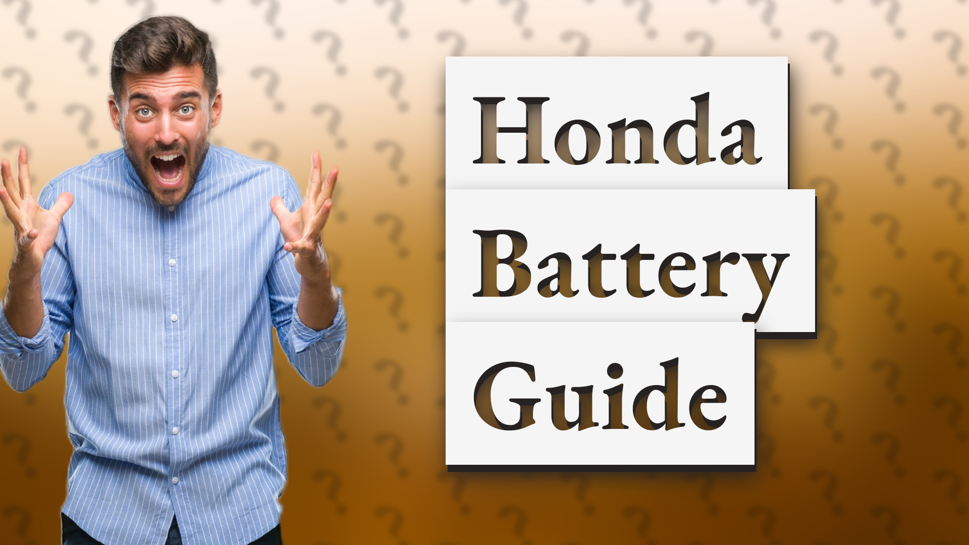 Honda Battery Guide