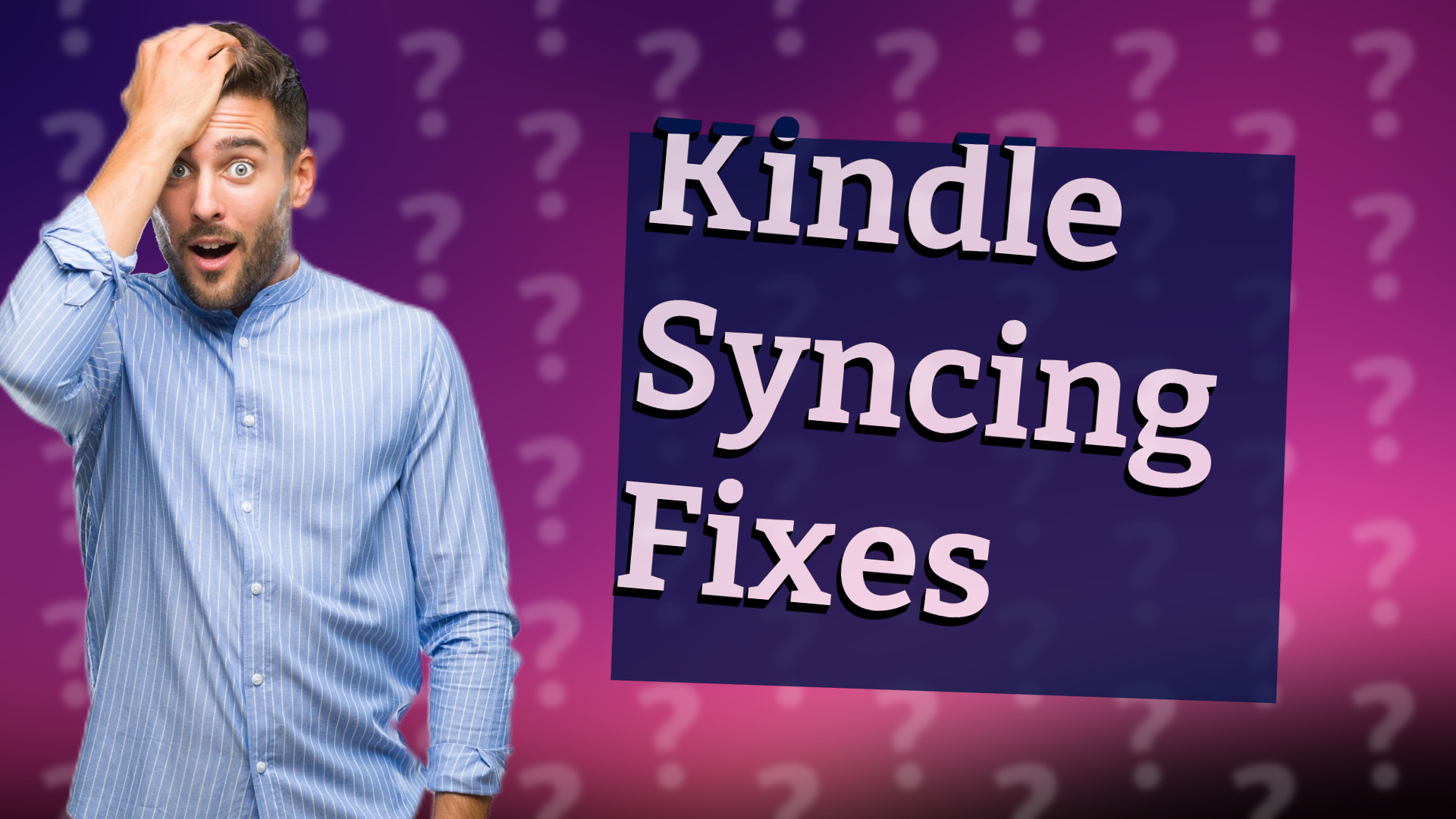 Kindle Syncing Fixes