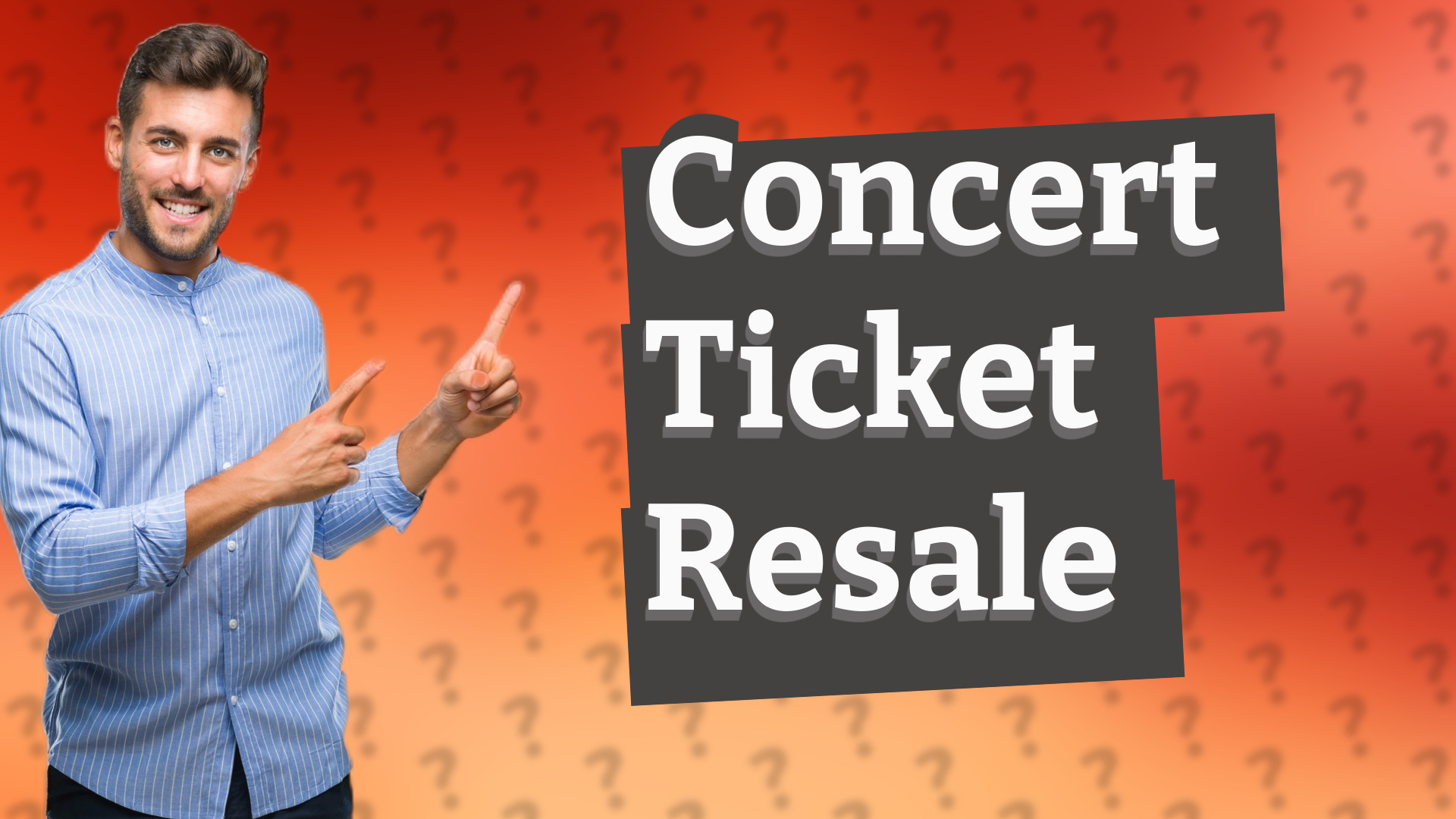 Concert Ticket Resale