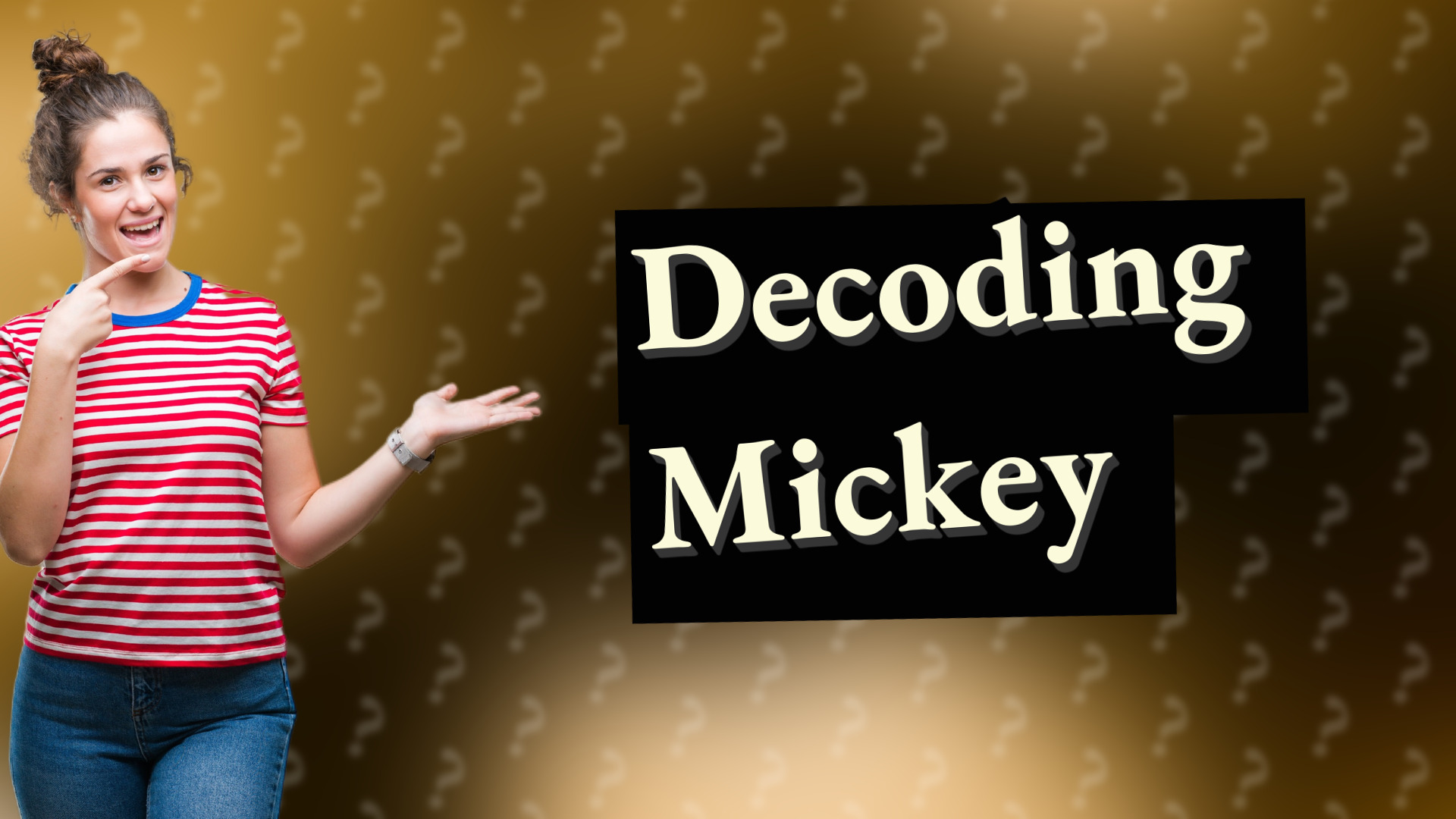 Decoding Mickey