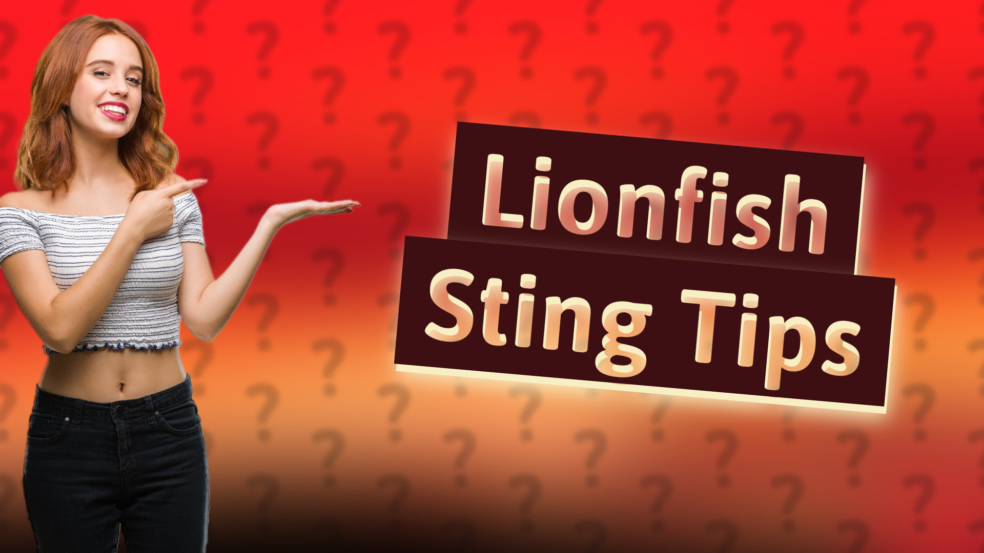 Lionfish Sting Tips