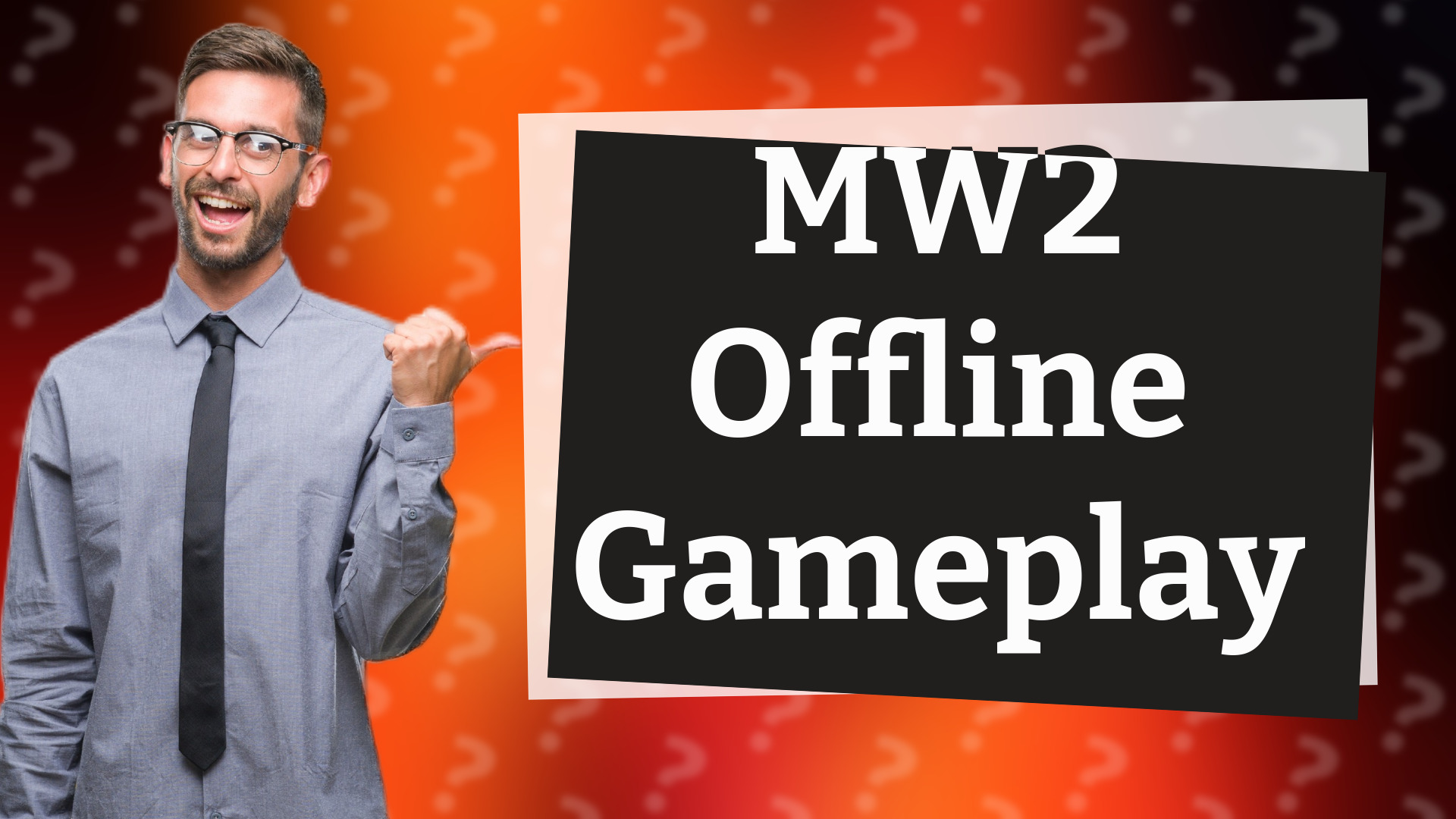 MW2 Offline Gameplay