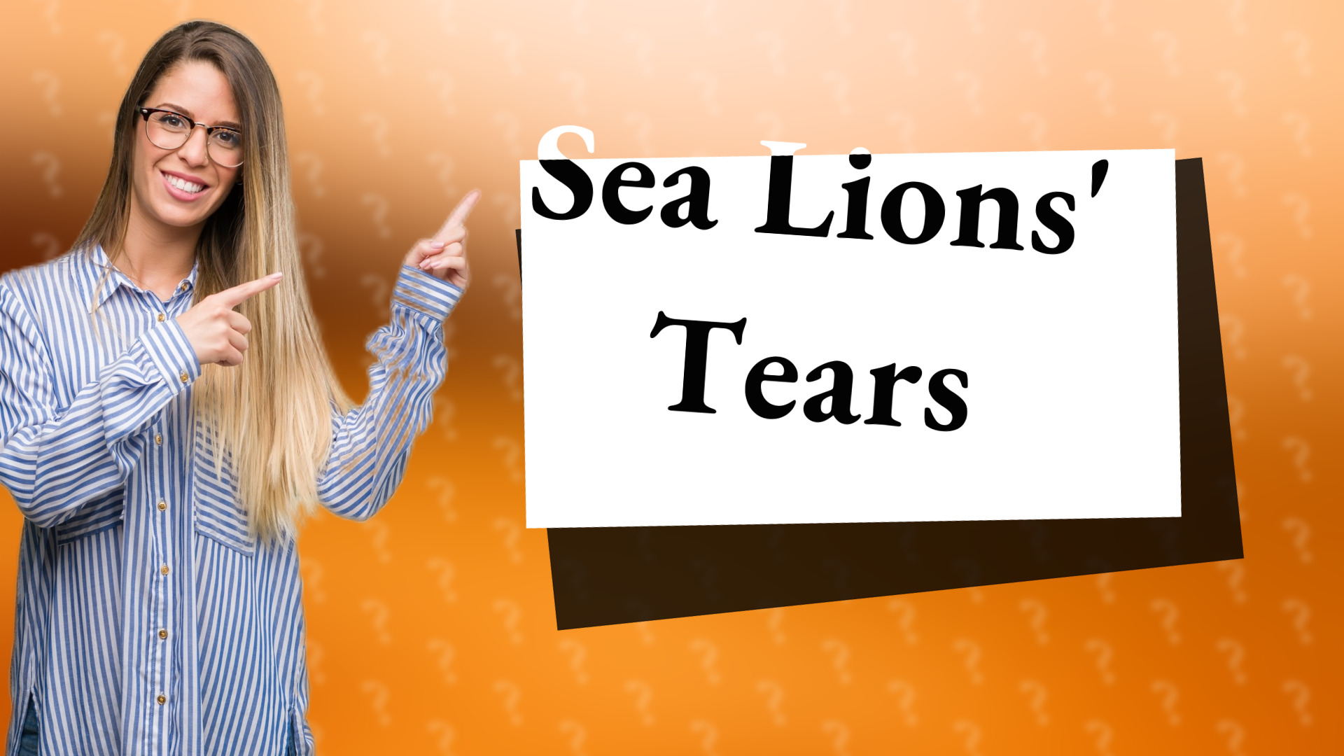 Sea Lions' Tears