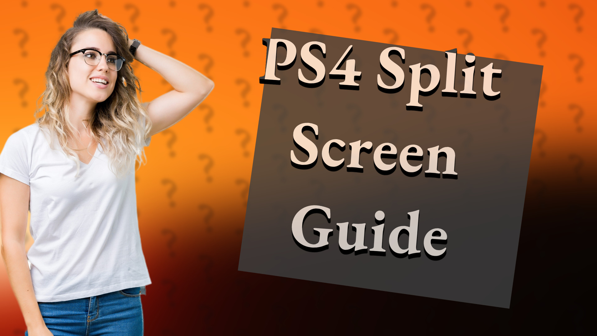 PS4 Split Screen Guide