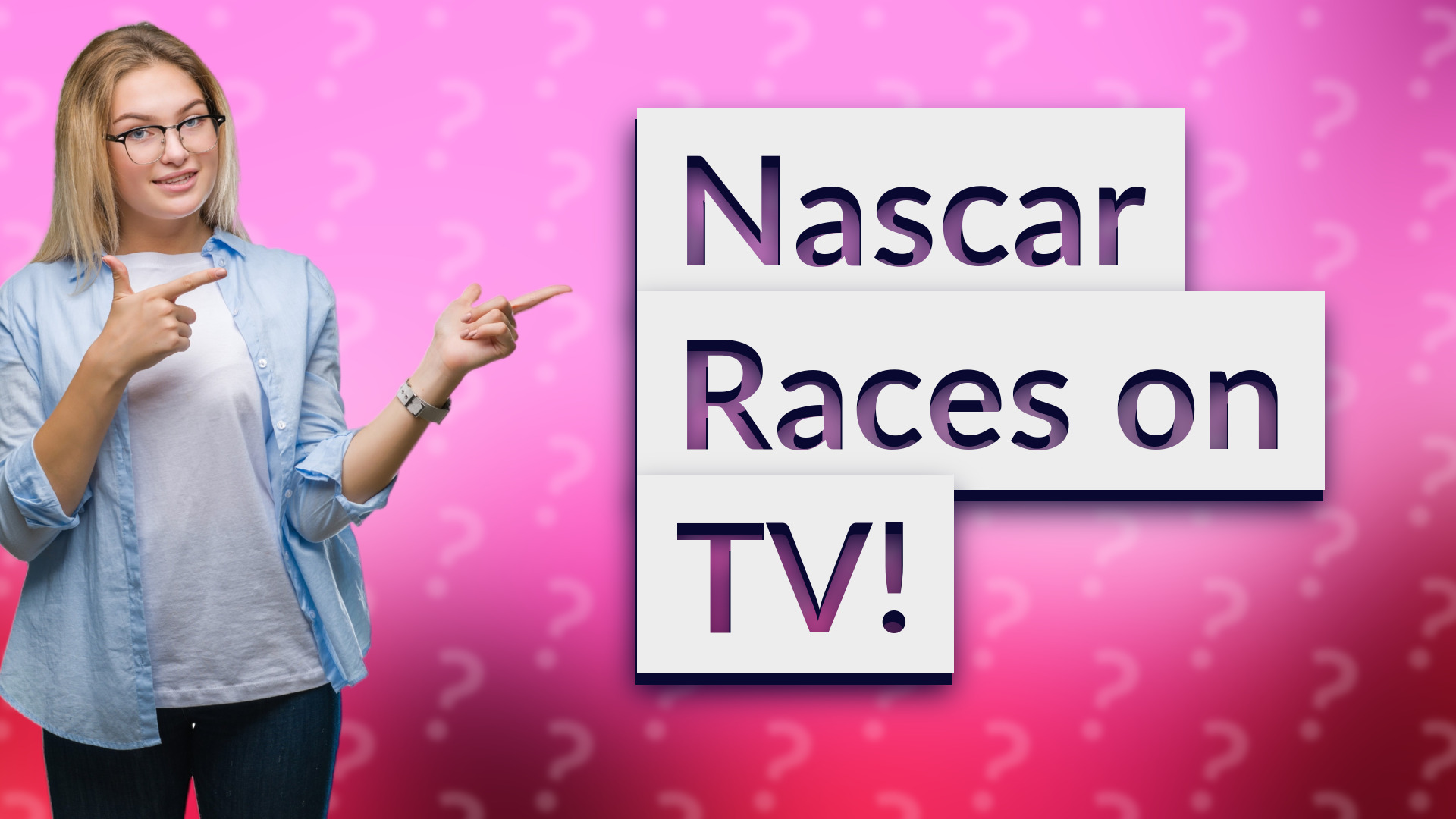Nascar Races on TV!