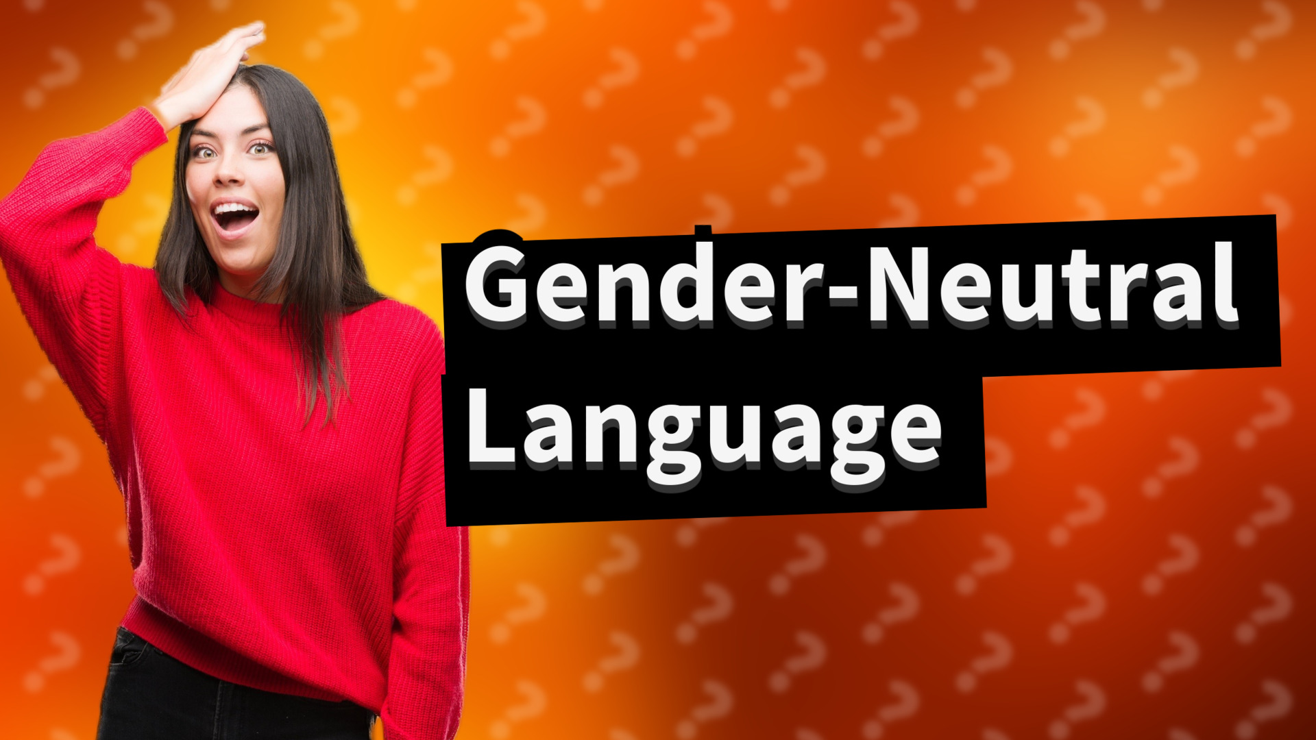 Gender-Neutral Language