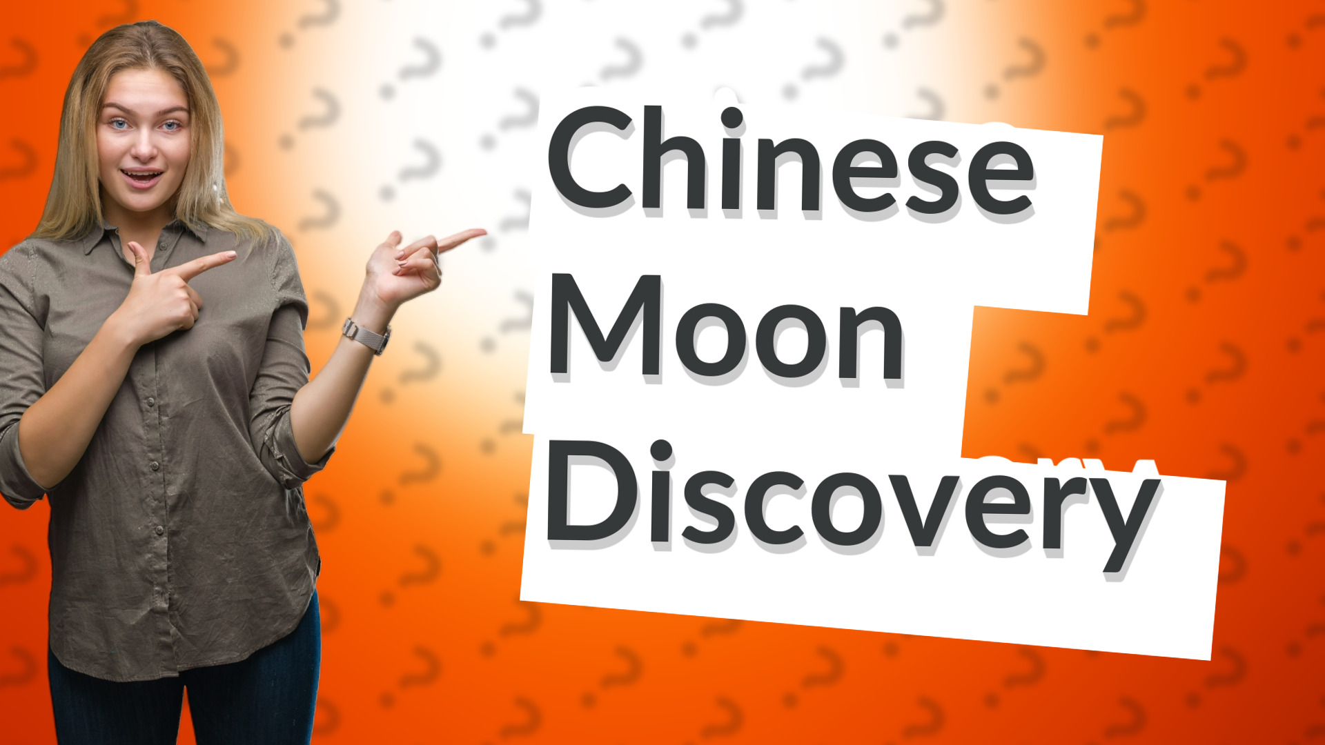 Chinese Moon Discovery