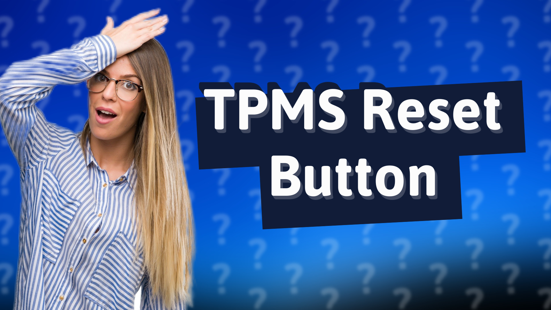 TPMS Reset Button