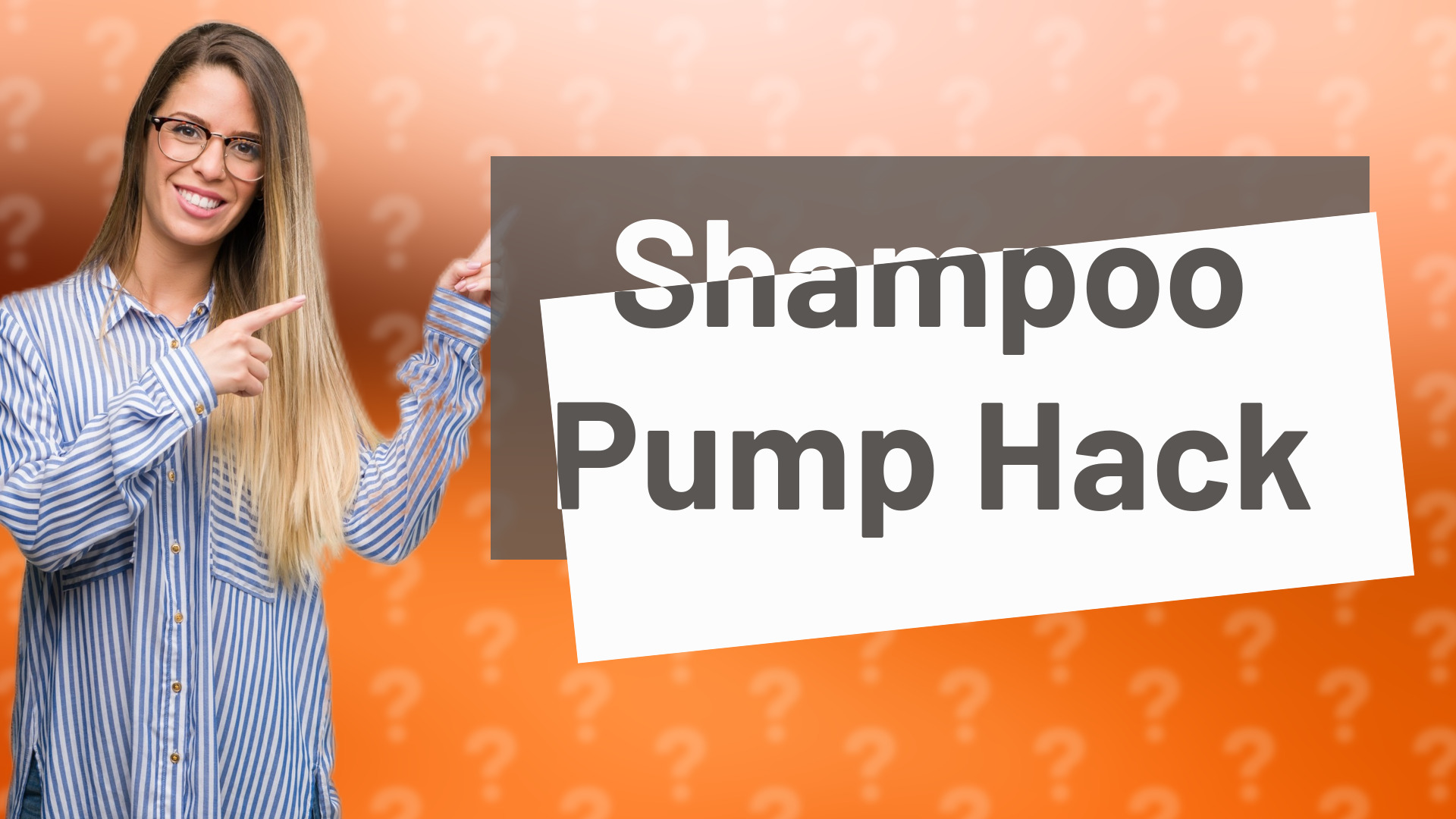Shampoo Pump Hack