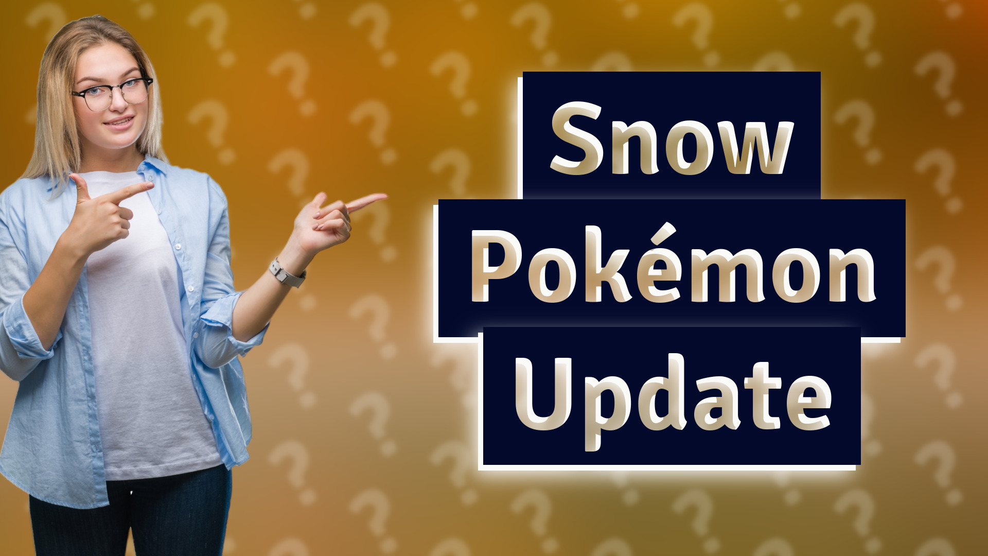 Snow Pokémon Update