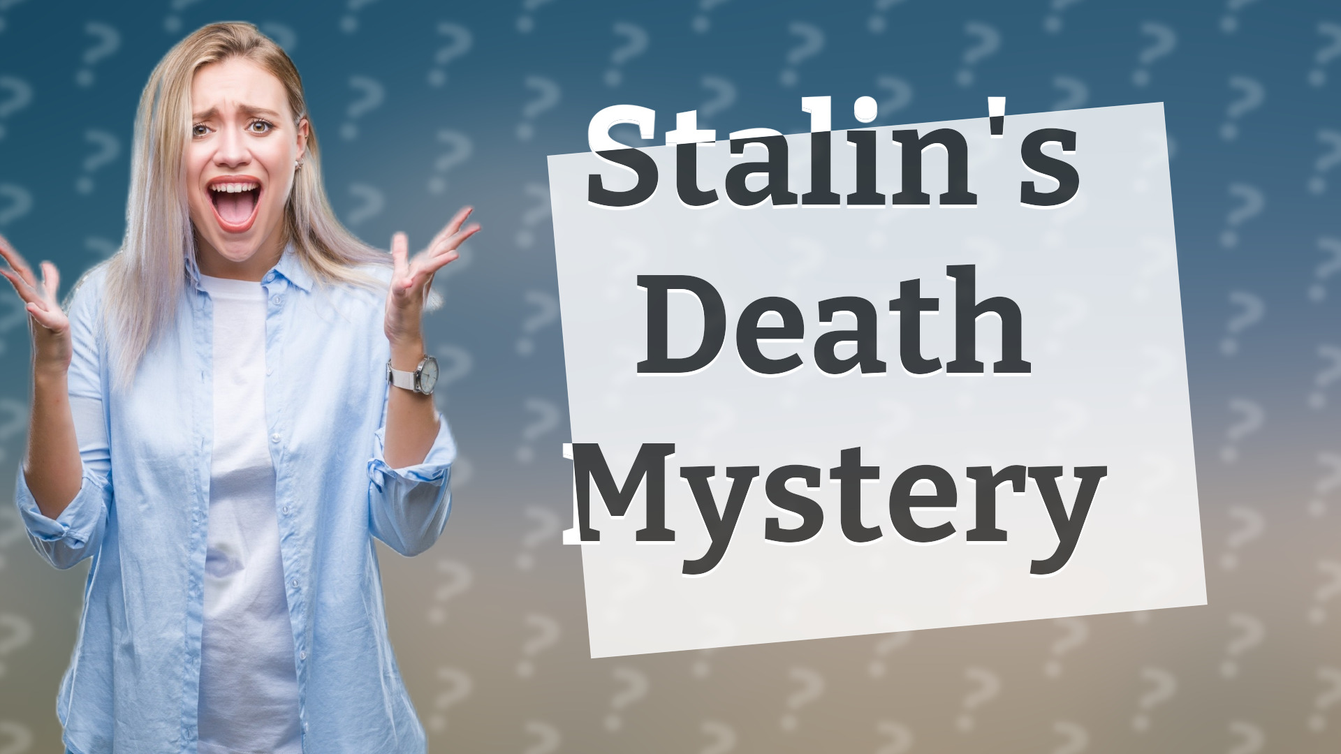 Stalin's Death Mystery