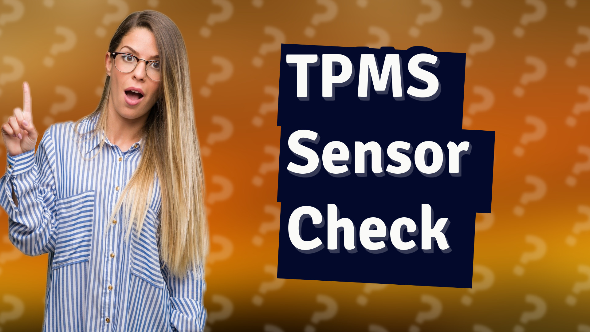 TPMS Sensor Check
