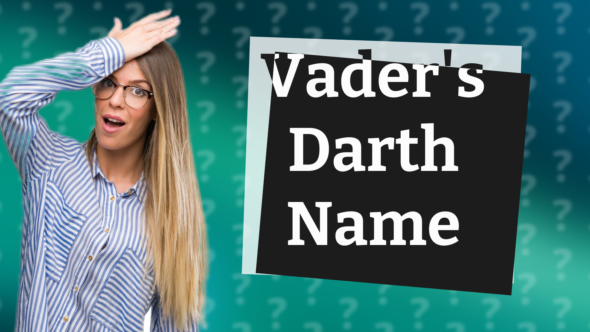 Vader's Darth Name
