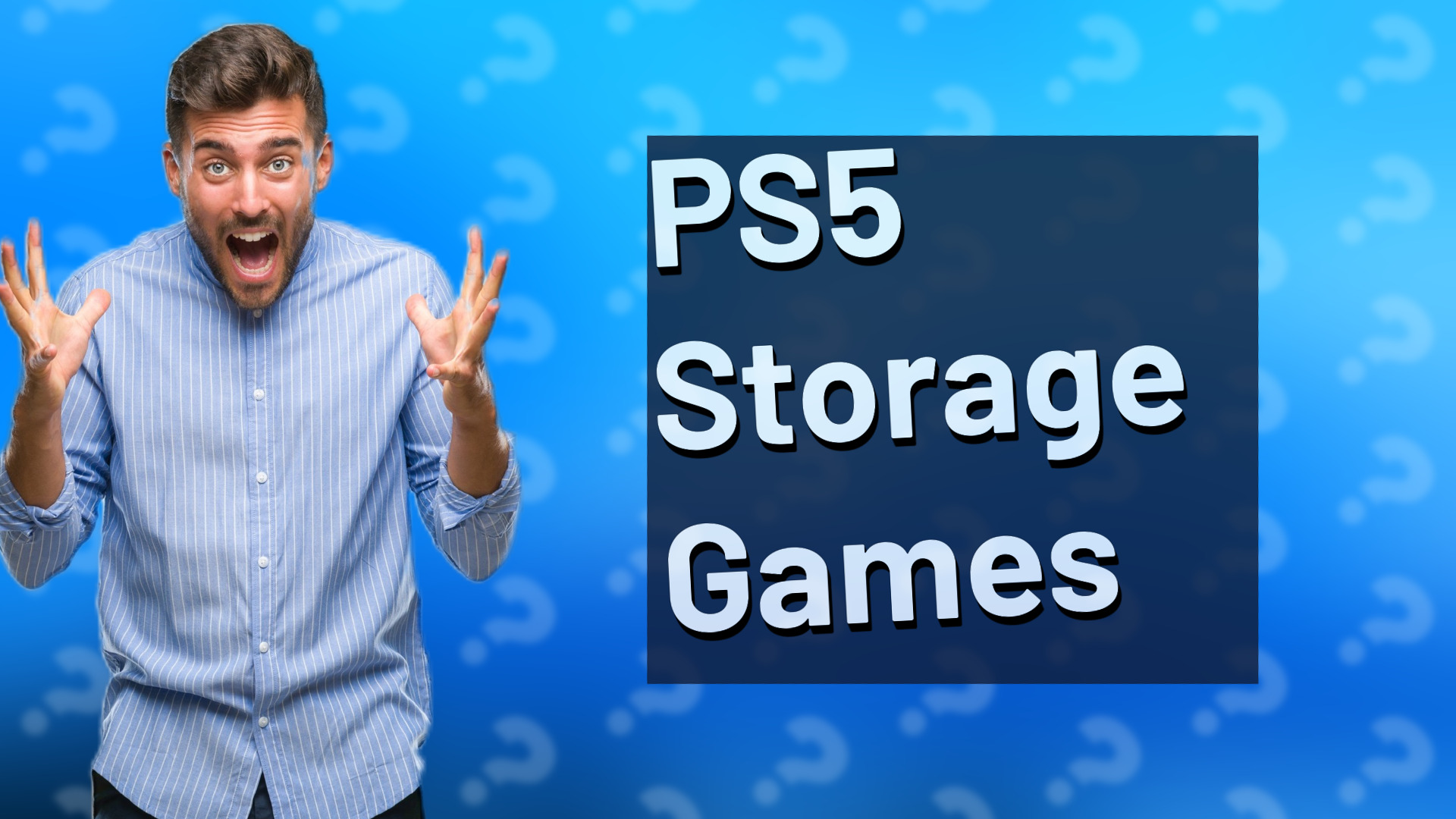 PS5 Storage Games