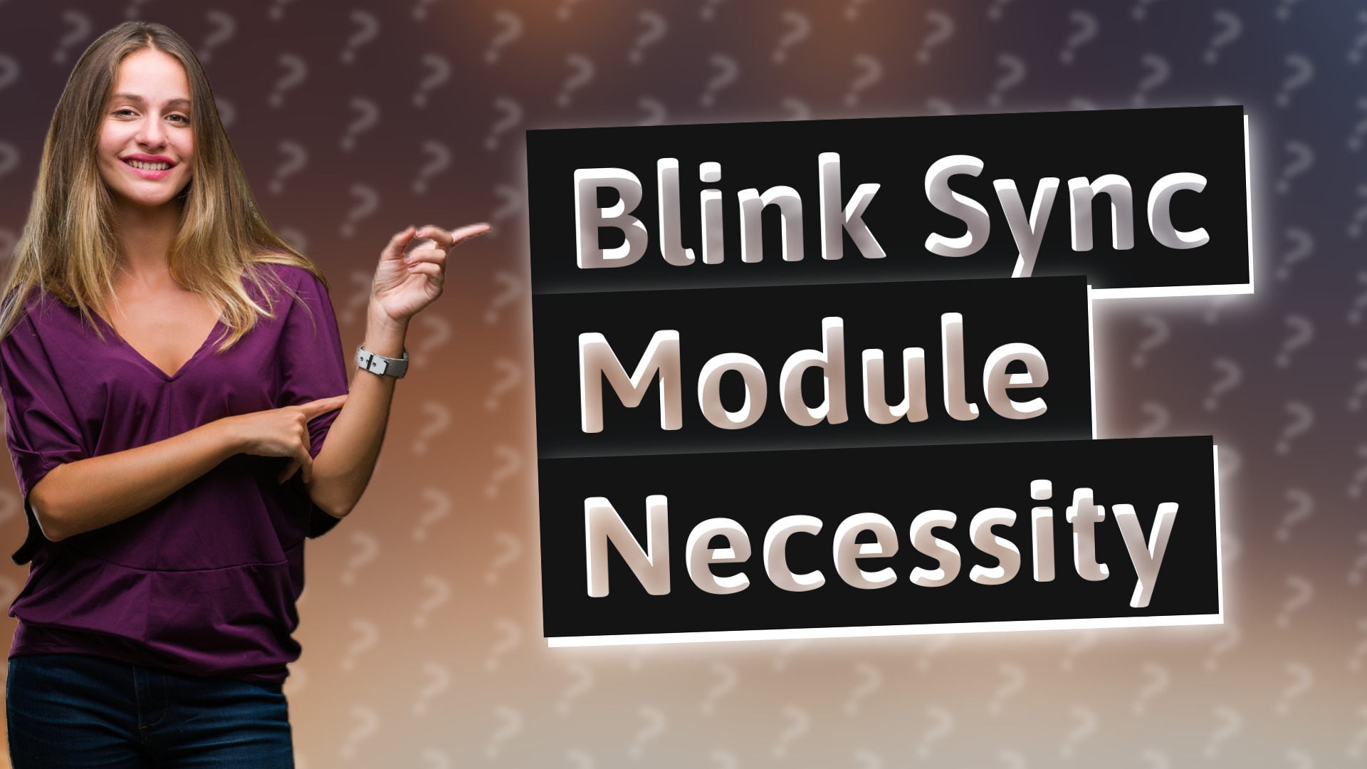 Blink Sync Module Necessity