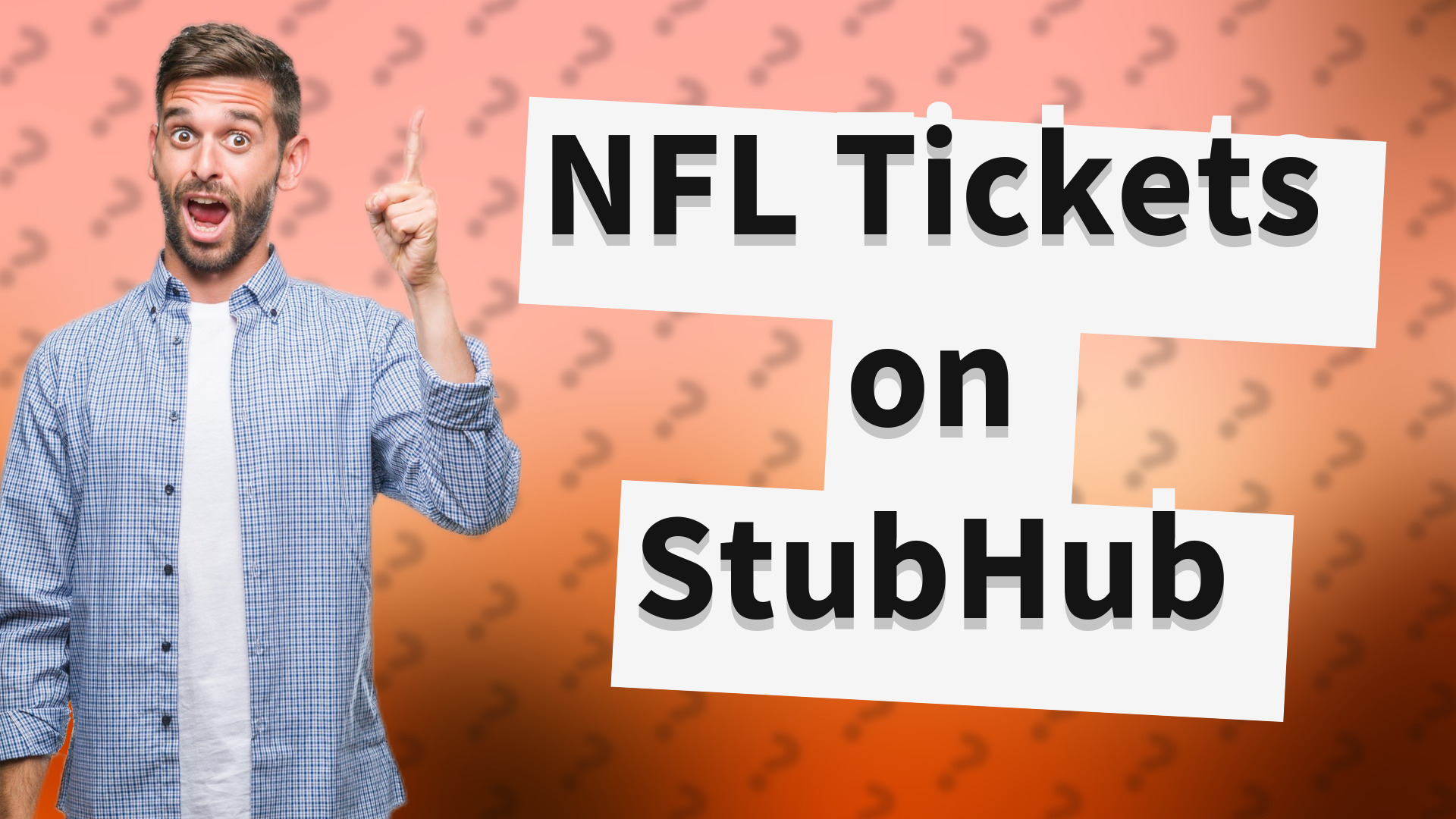 NFL Tickets on StubHub