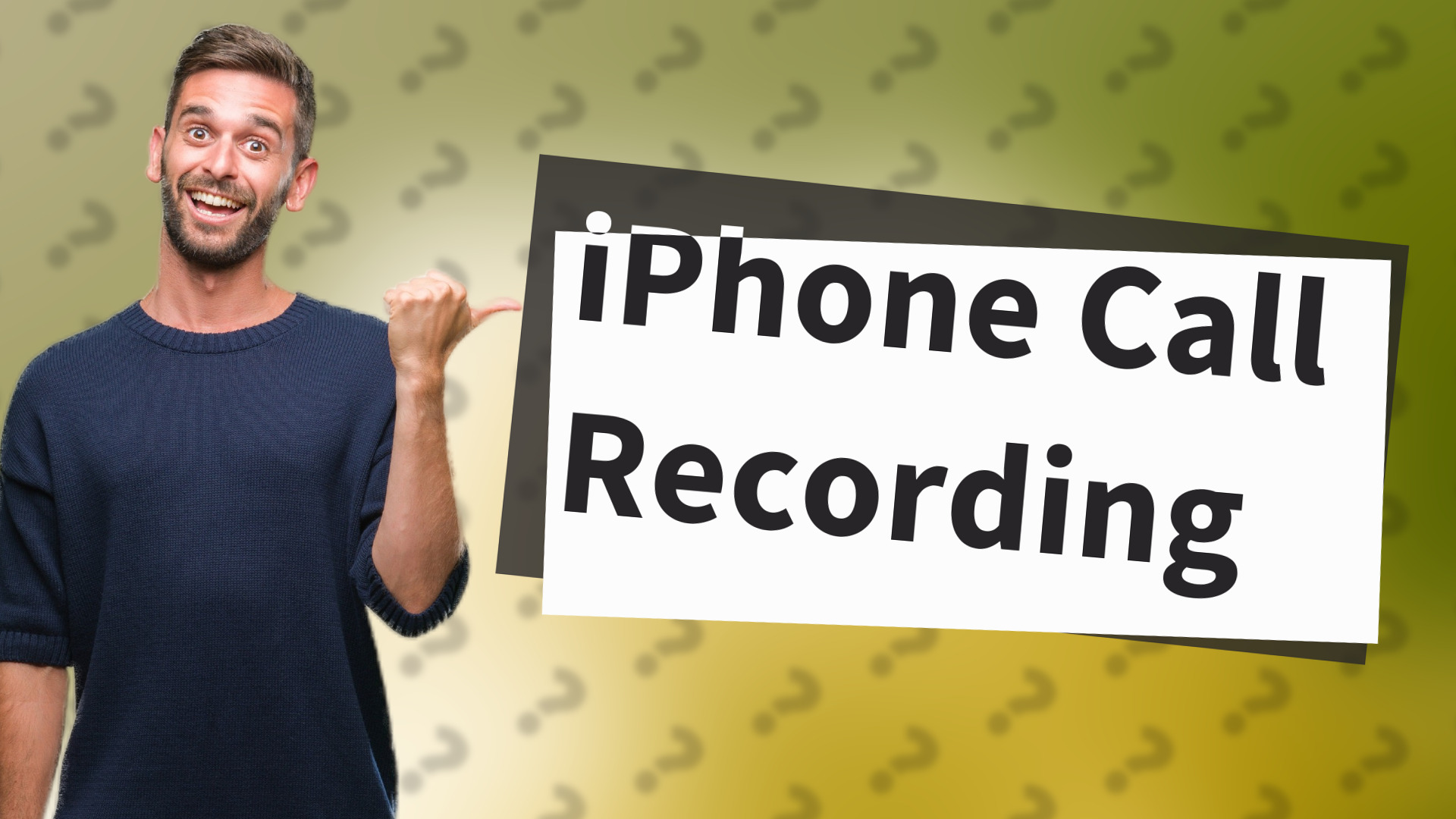 iPhone Call Recording