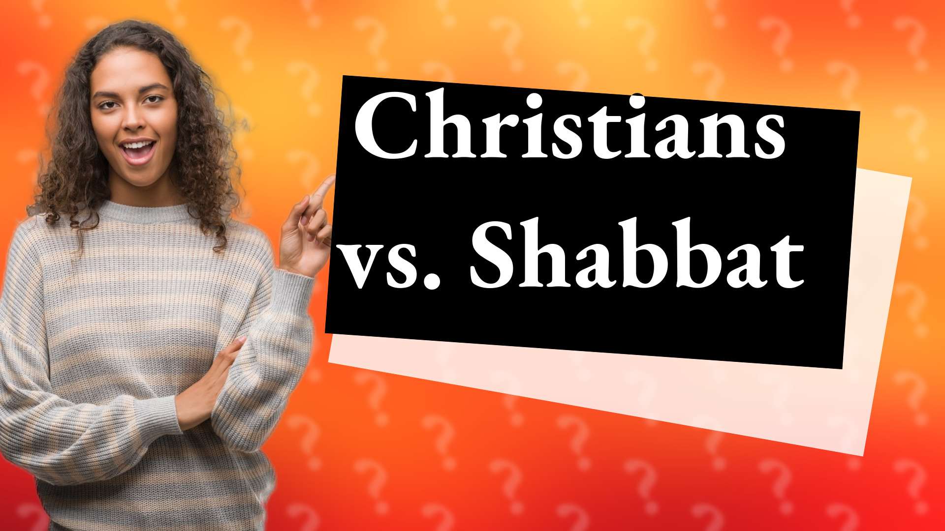 Christians vs. Shabbat