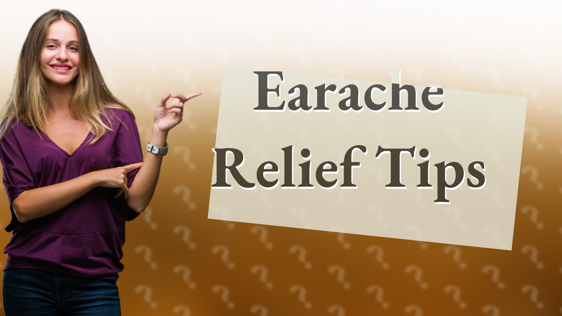 Earache Relief Tips