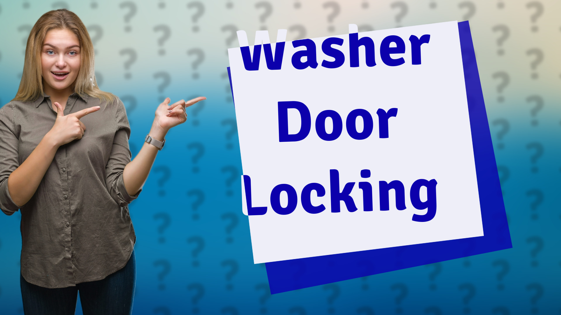 Washer Door Locking