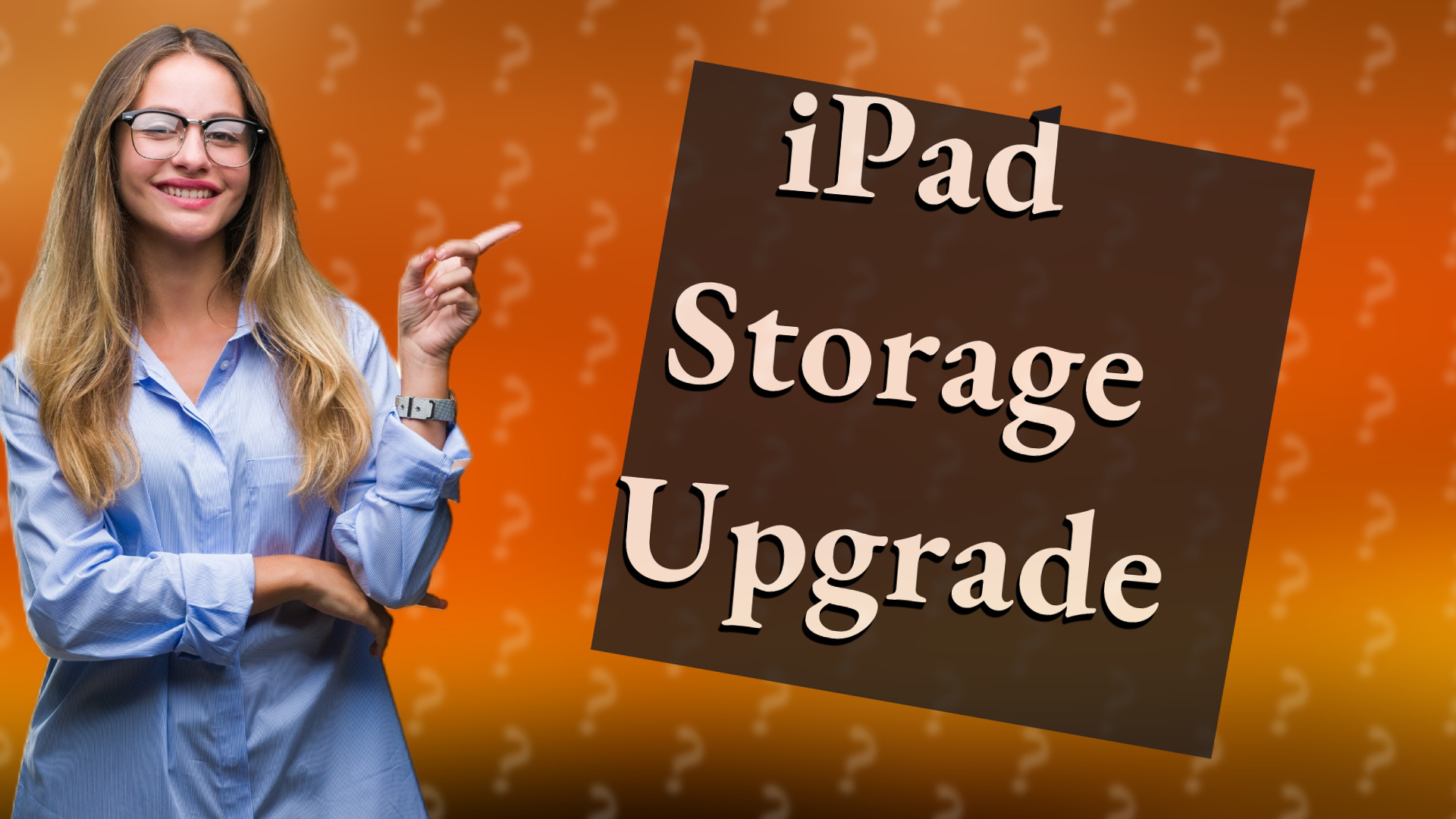 iPad Storage Upgrade