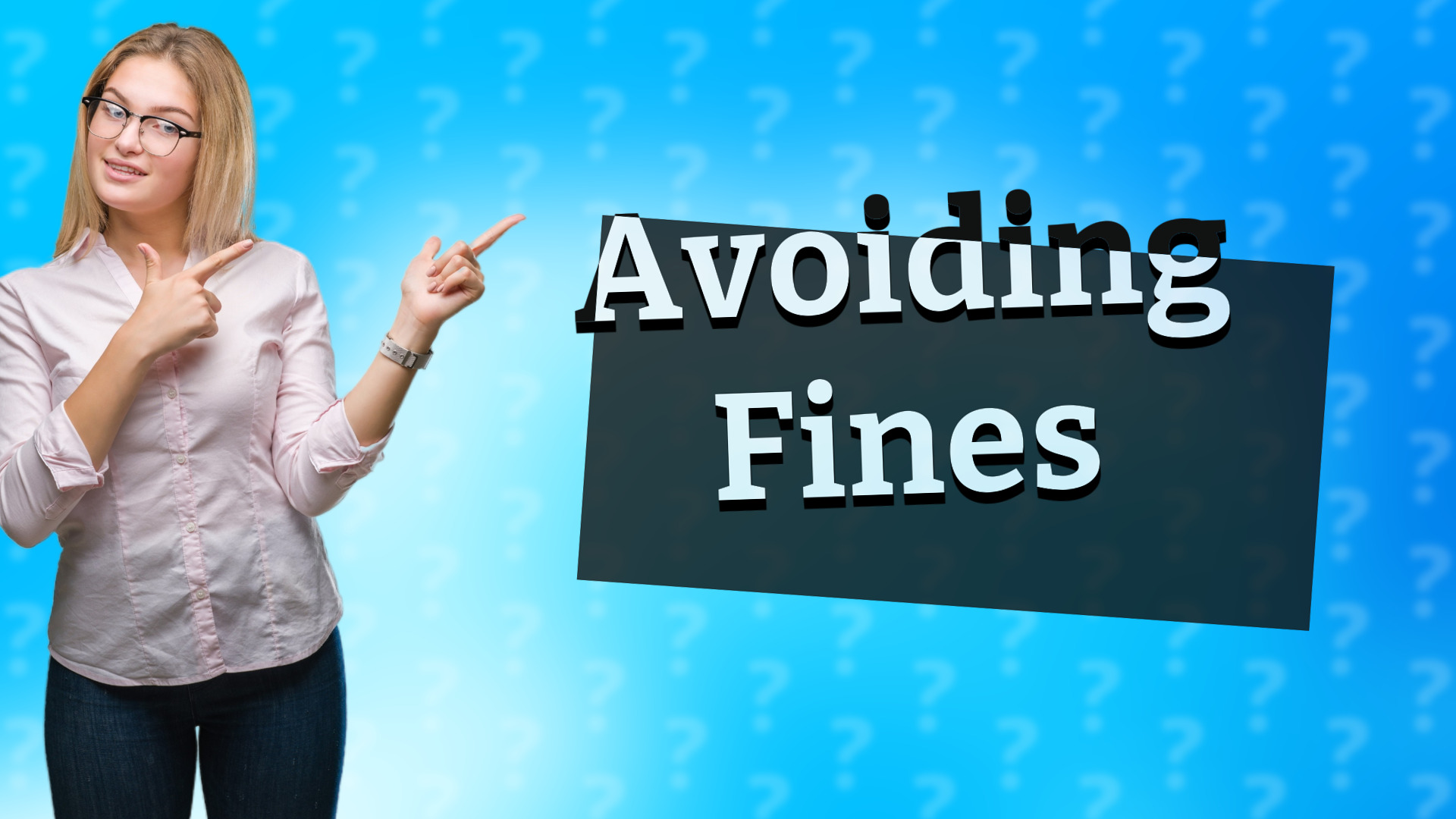 Avoiding Fines