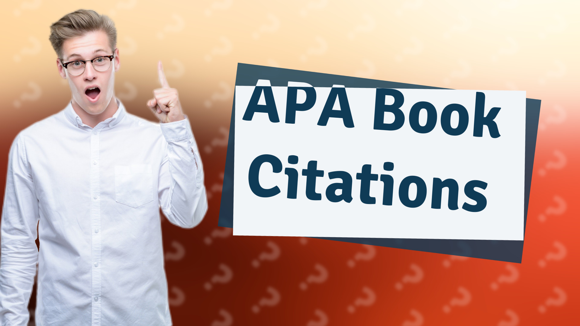 APA Book Citations