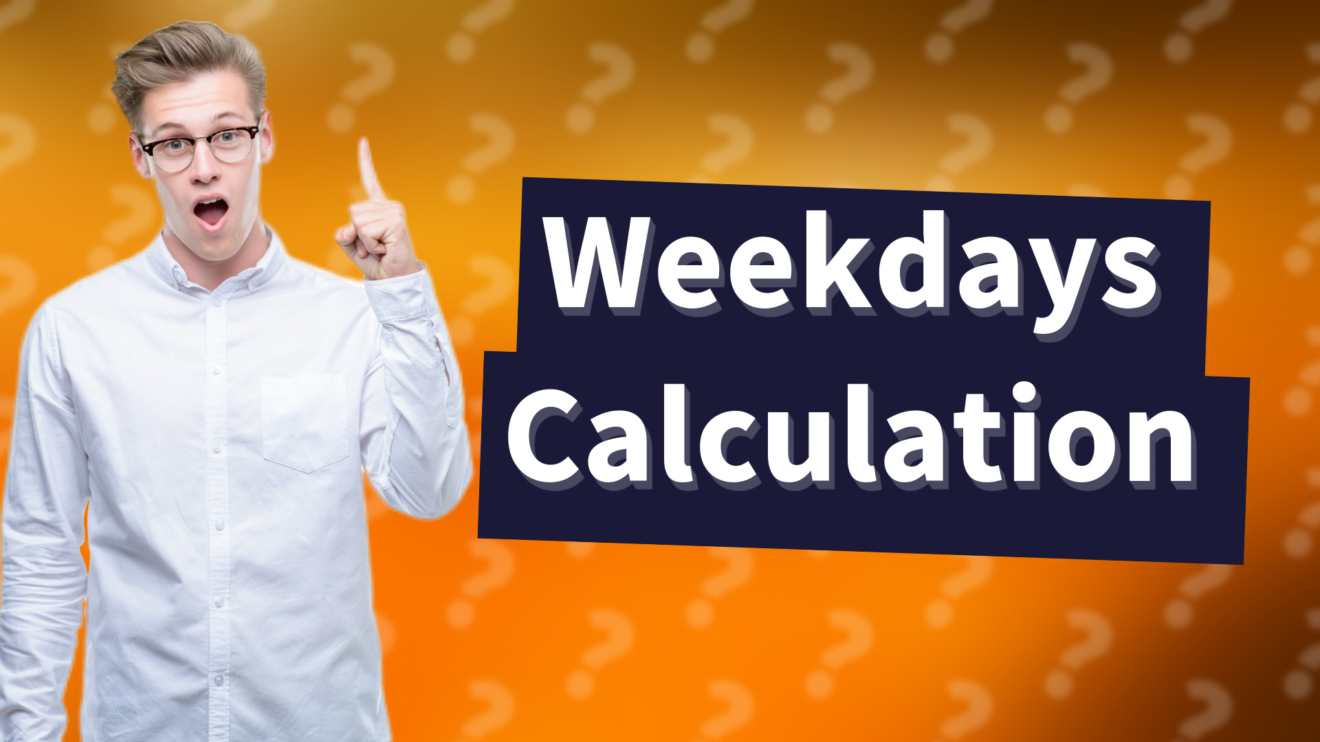 Weekdays Calculation