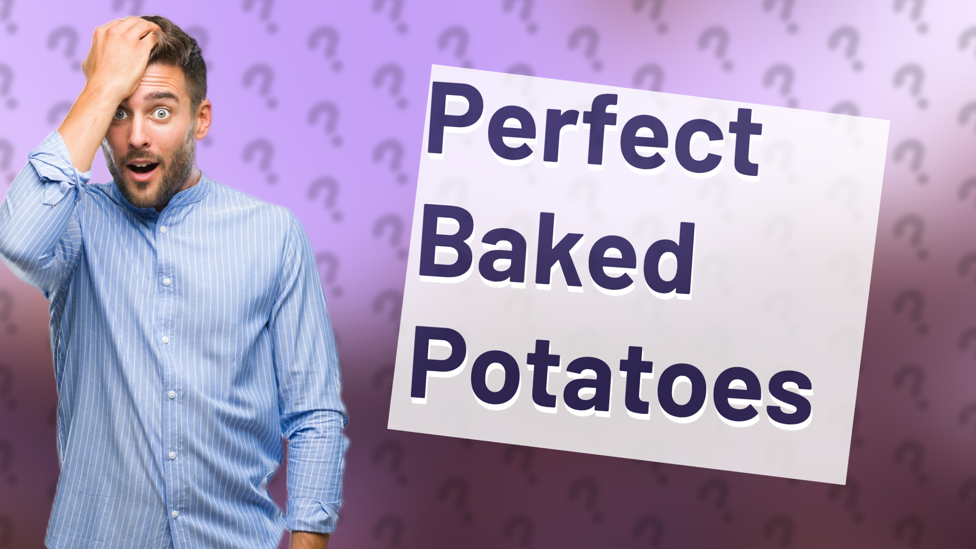 Perfect Baked Potatoes