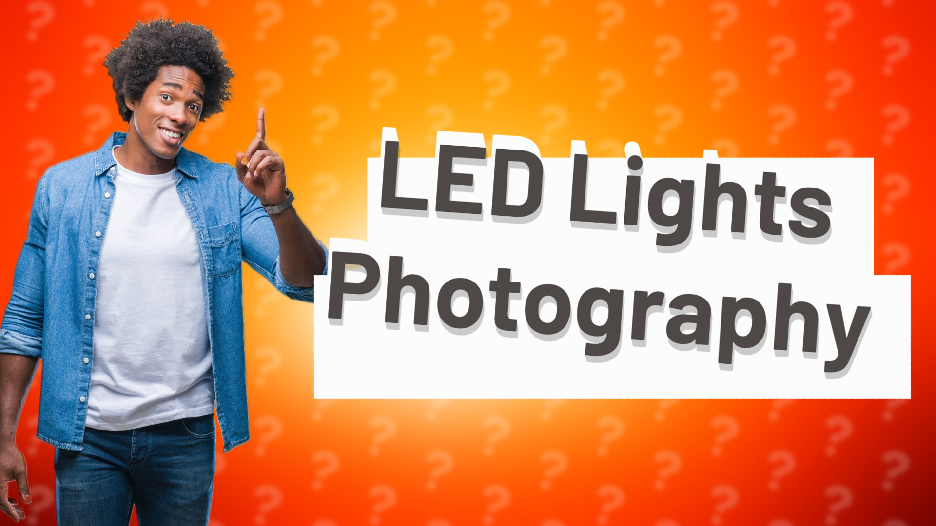 LED Lights Photography