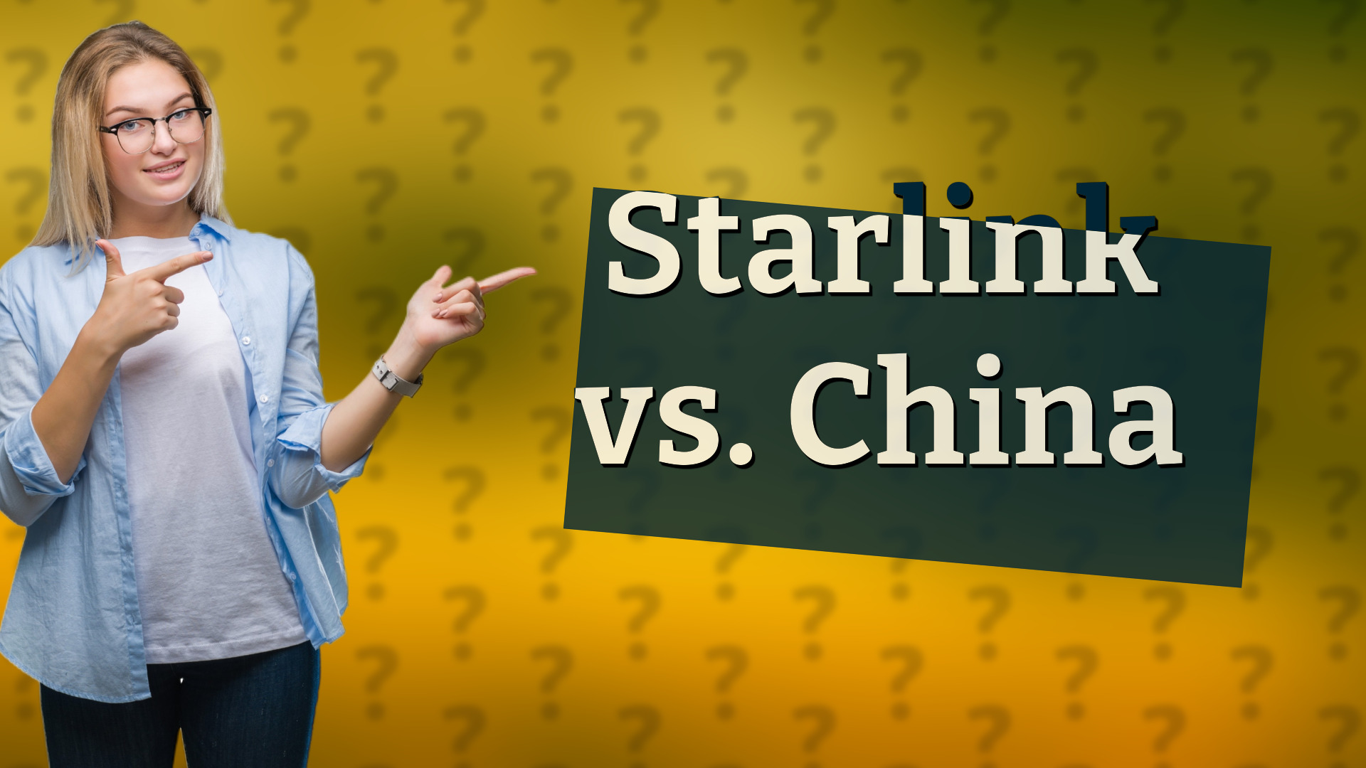 Starlink vs. China