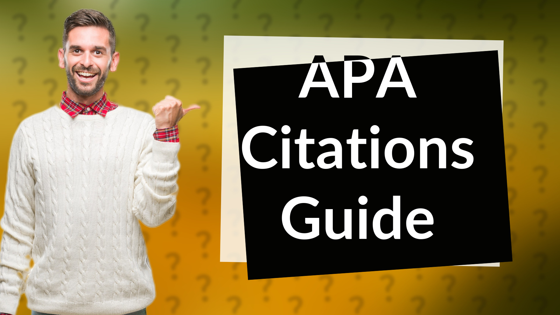 APA Citations Guide