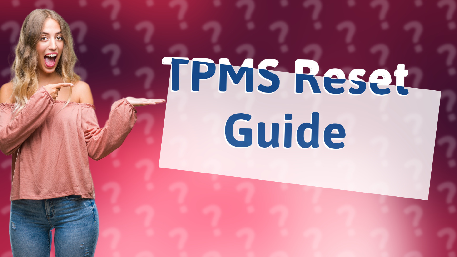 TPMS Reset Guide