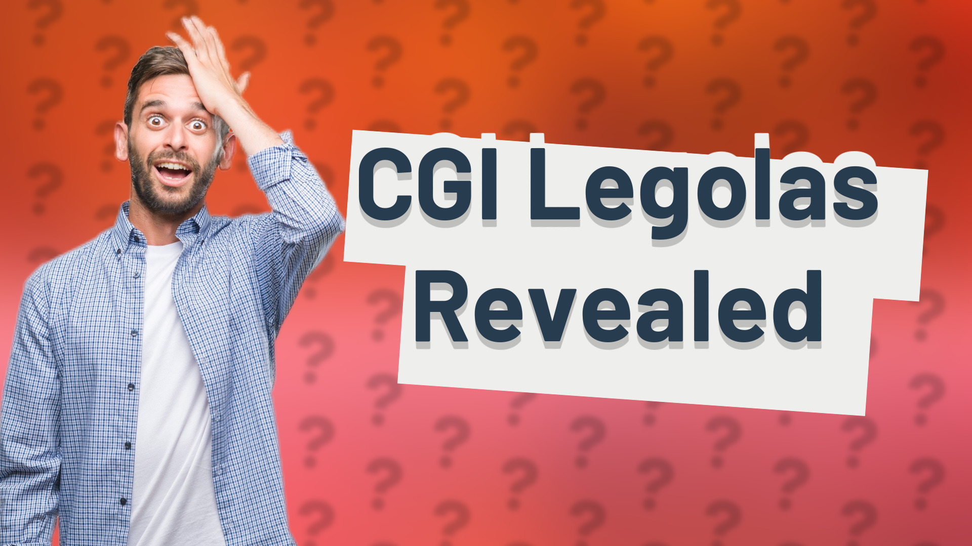 CGI Legolas Revealed