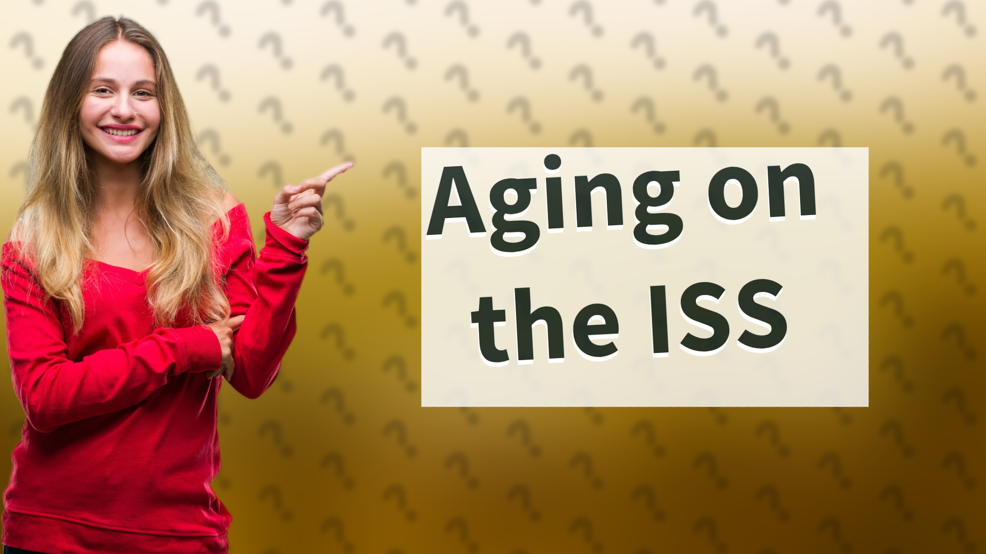Aging on the ISS
