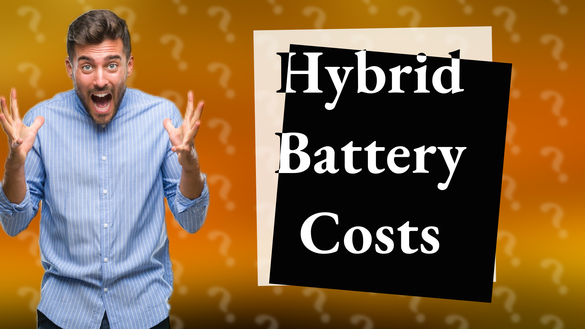 Hybrid Battery Costs