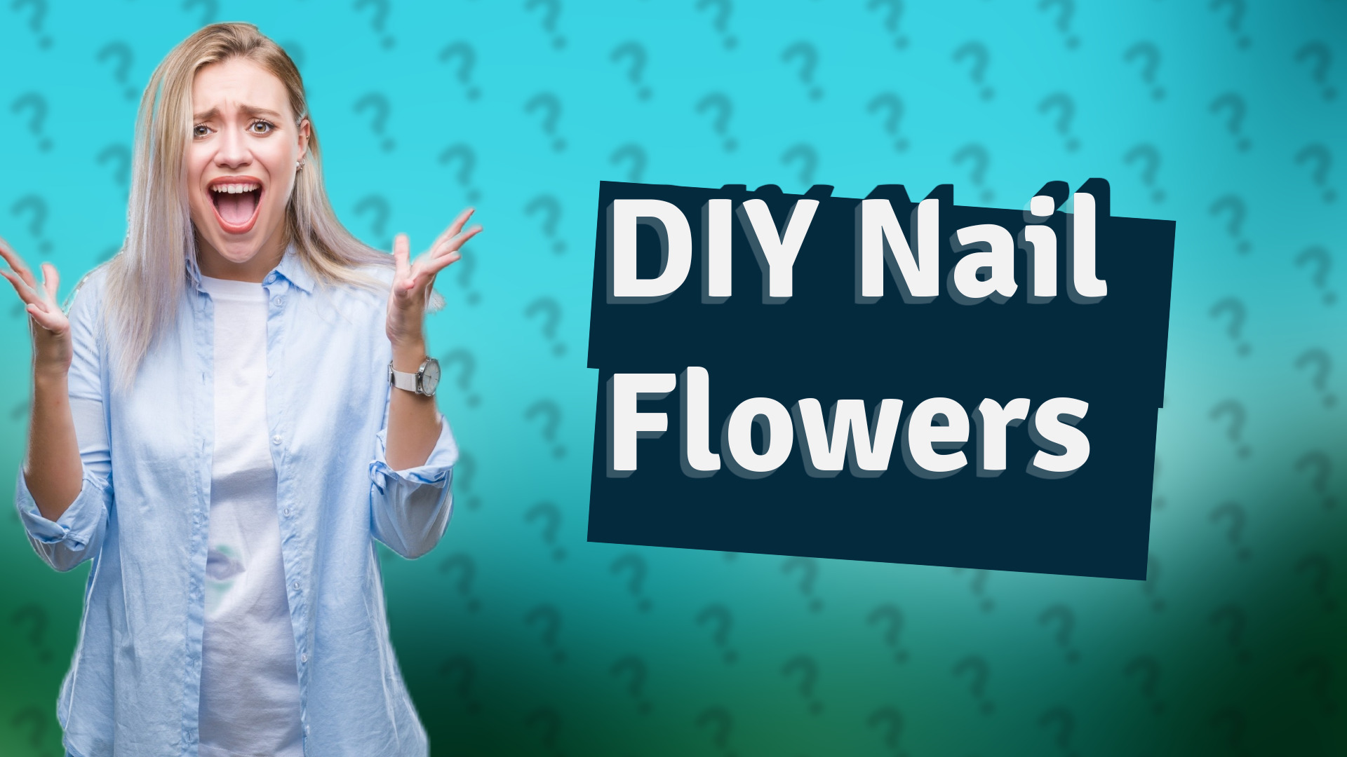 DIY Nail Flowers