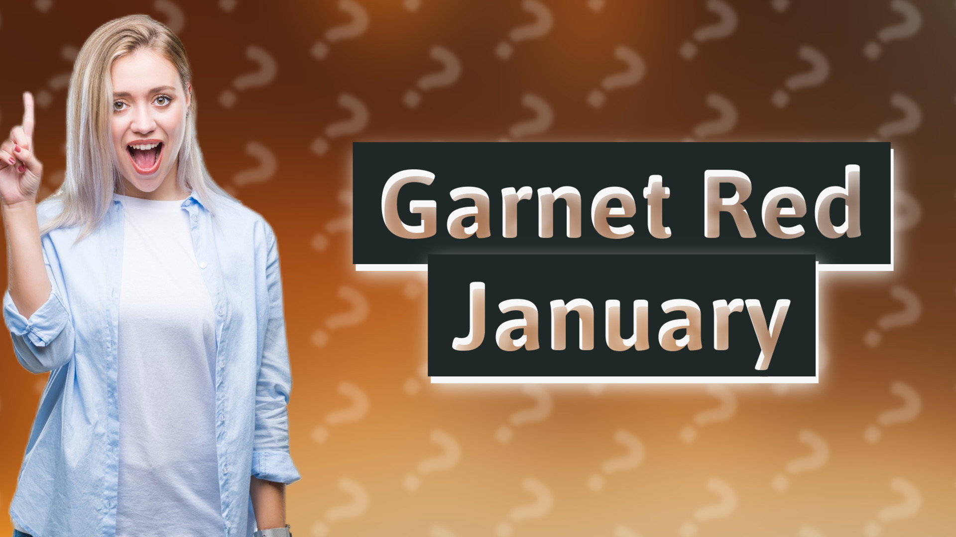 Garnet Red January